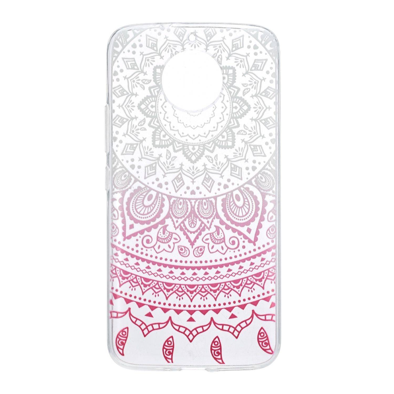 Motorola Moto E4 Plus Handyhülle Backcover Weiß