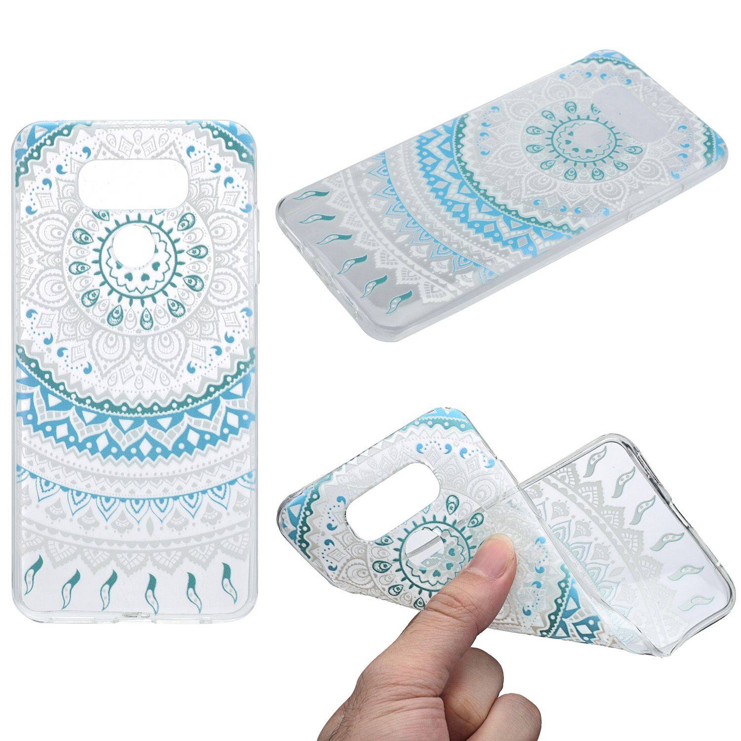 LG G6 Handyhülle Backcover Blau