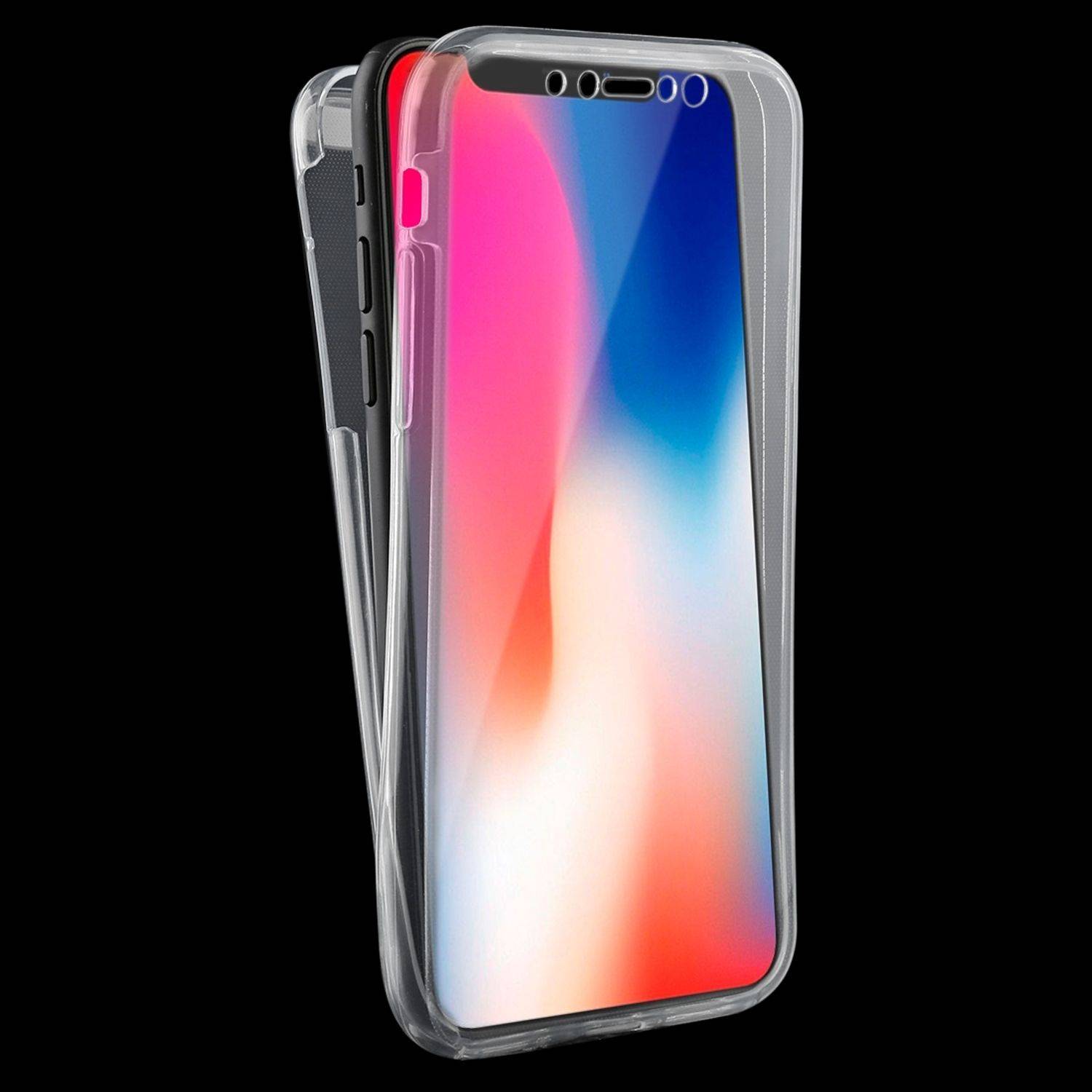 Apple iPhone X / iPhone XS Handyhülle Backcover Transparent