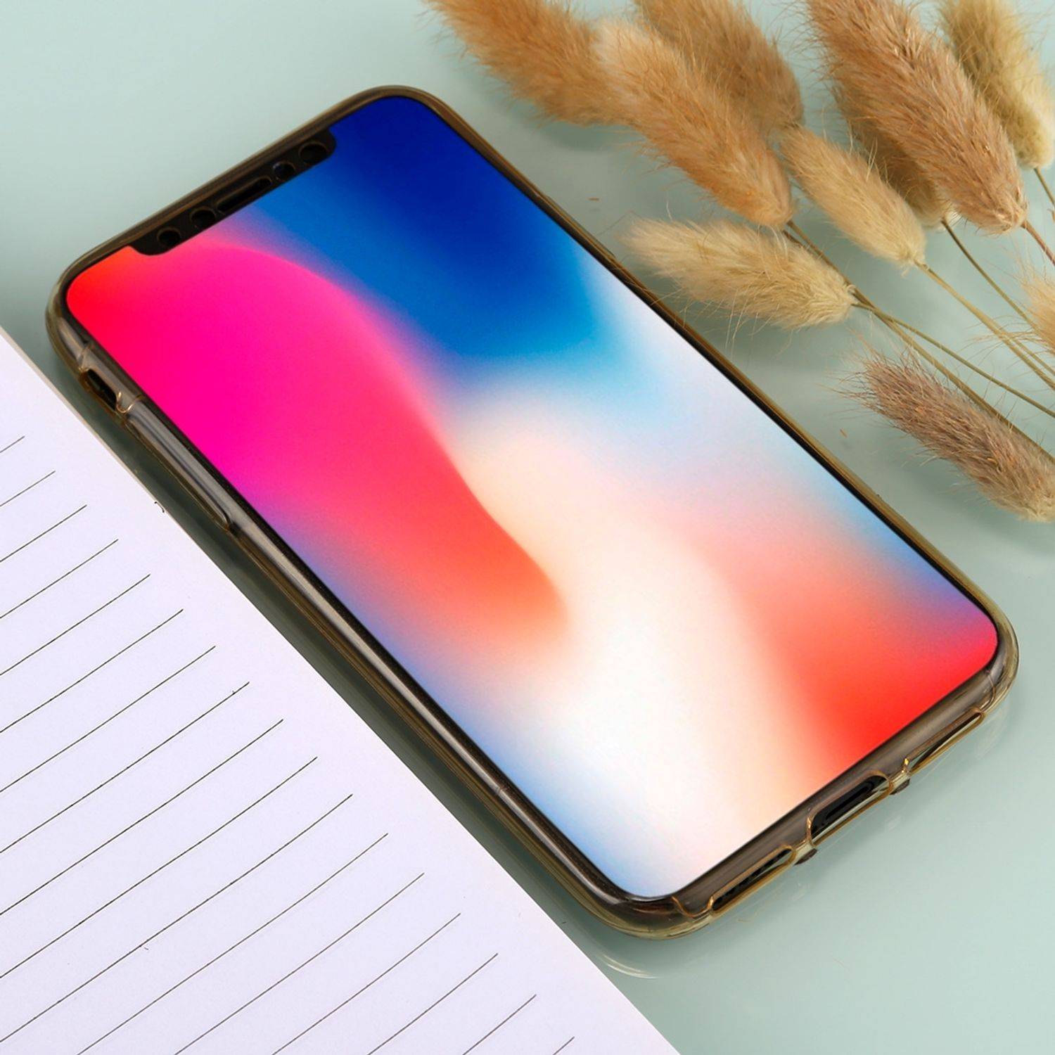 Apple iPhone X / iPhone XS Handyhülle Backcover Transparent
