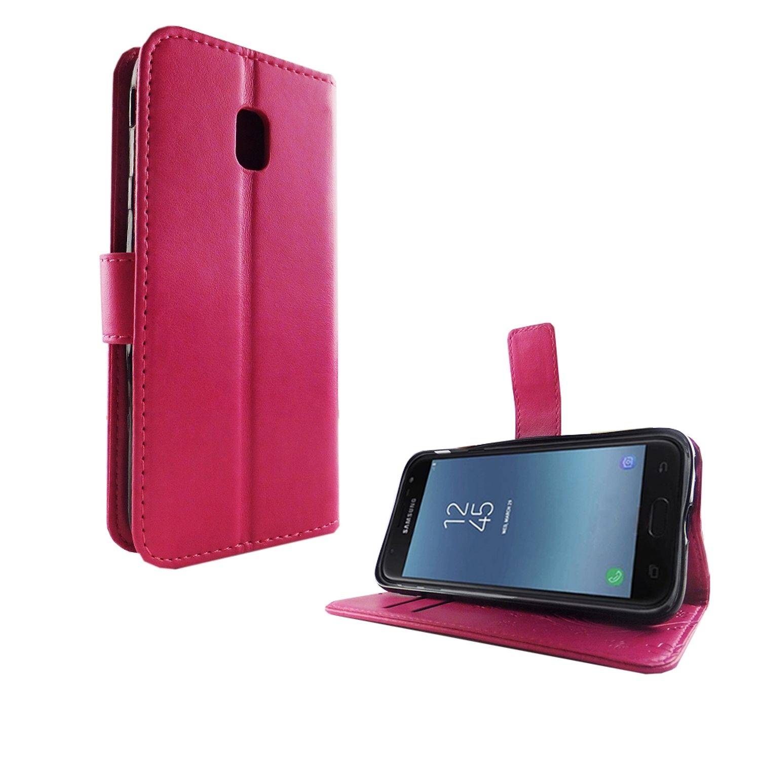 Samsung Galaxy J5 (2017) Handyhülle Bookcover Rosa