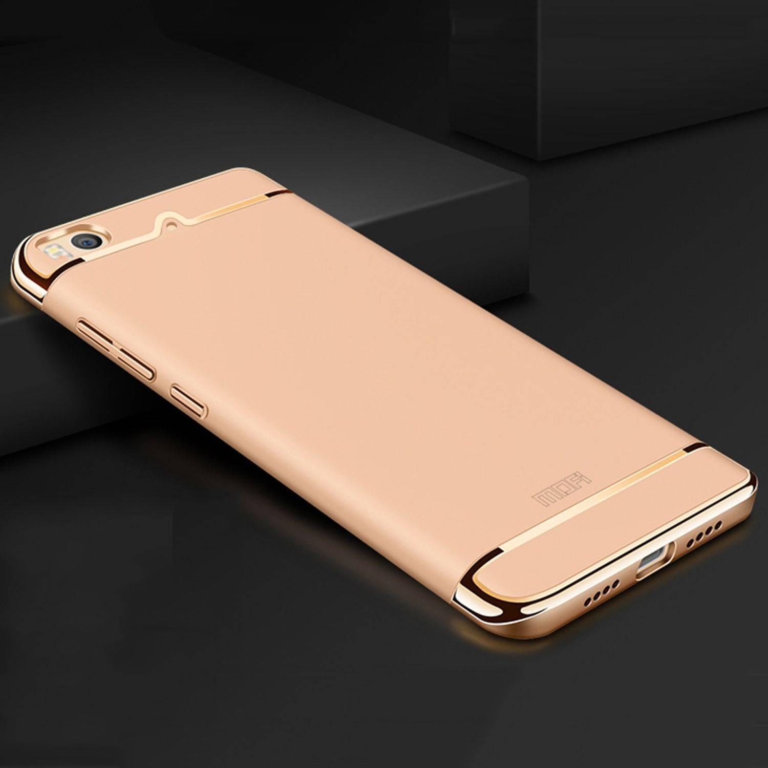 Xiaomi Mi 5s Handyhülle Backcover Gold