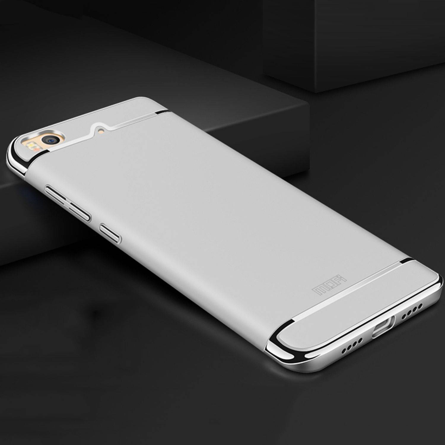 Xiaomi Mi 5s Handyhülle Backcover Silber