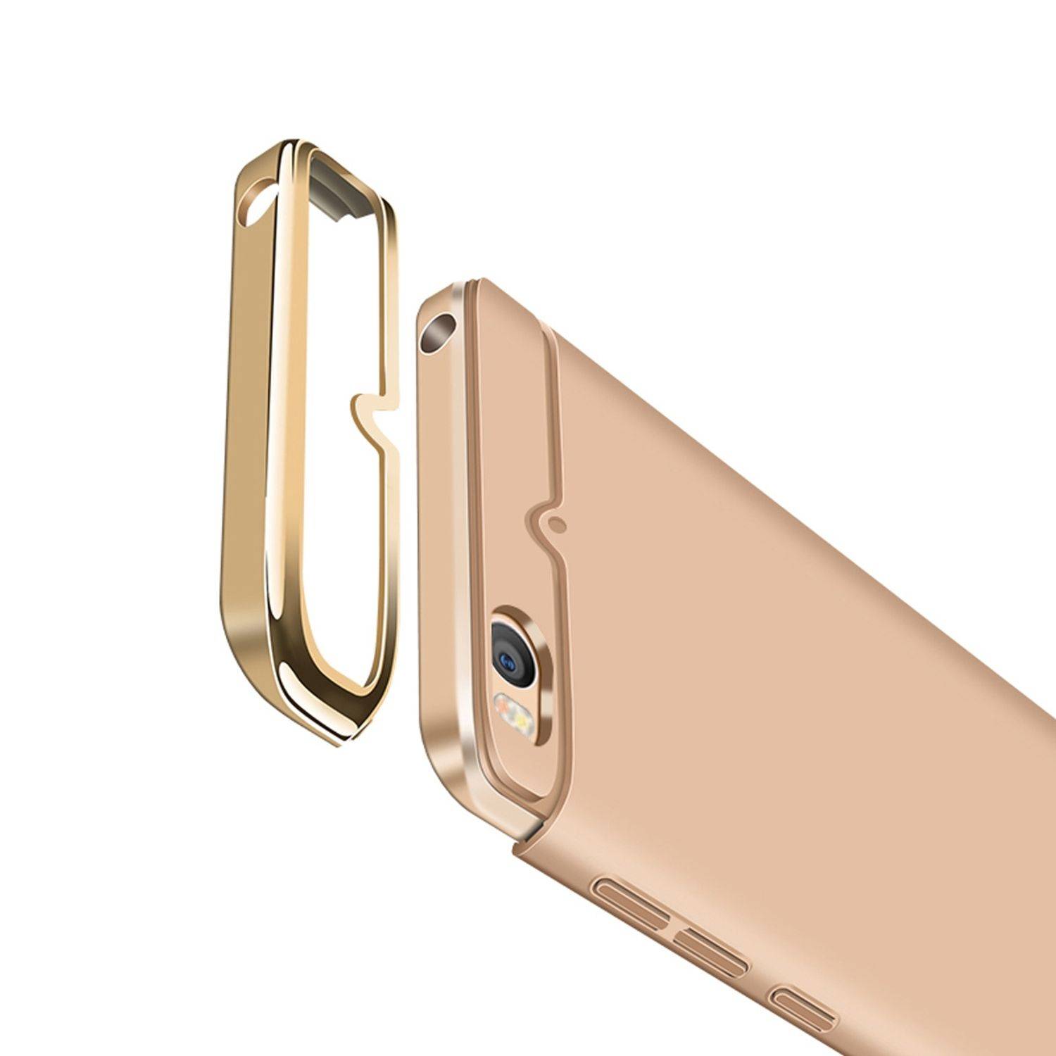 Xiaomi Mi 5s Handyhülle Backcover Silber