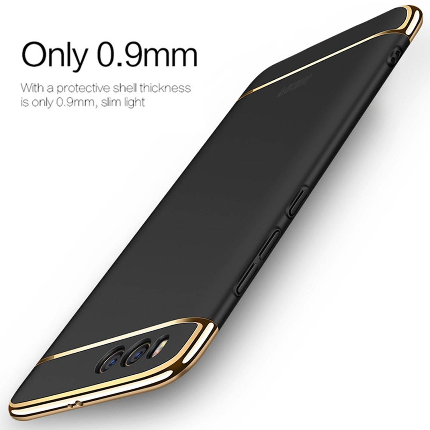 Xiaomi Mi 6 Plus Handyhülle Backcover Gold