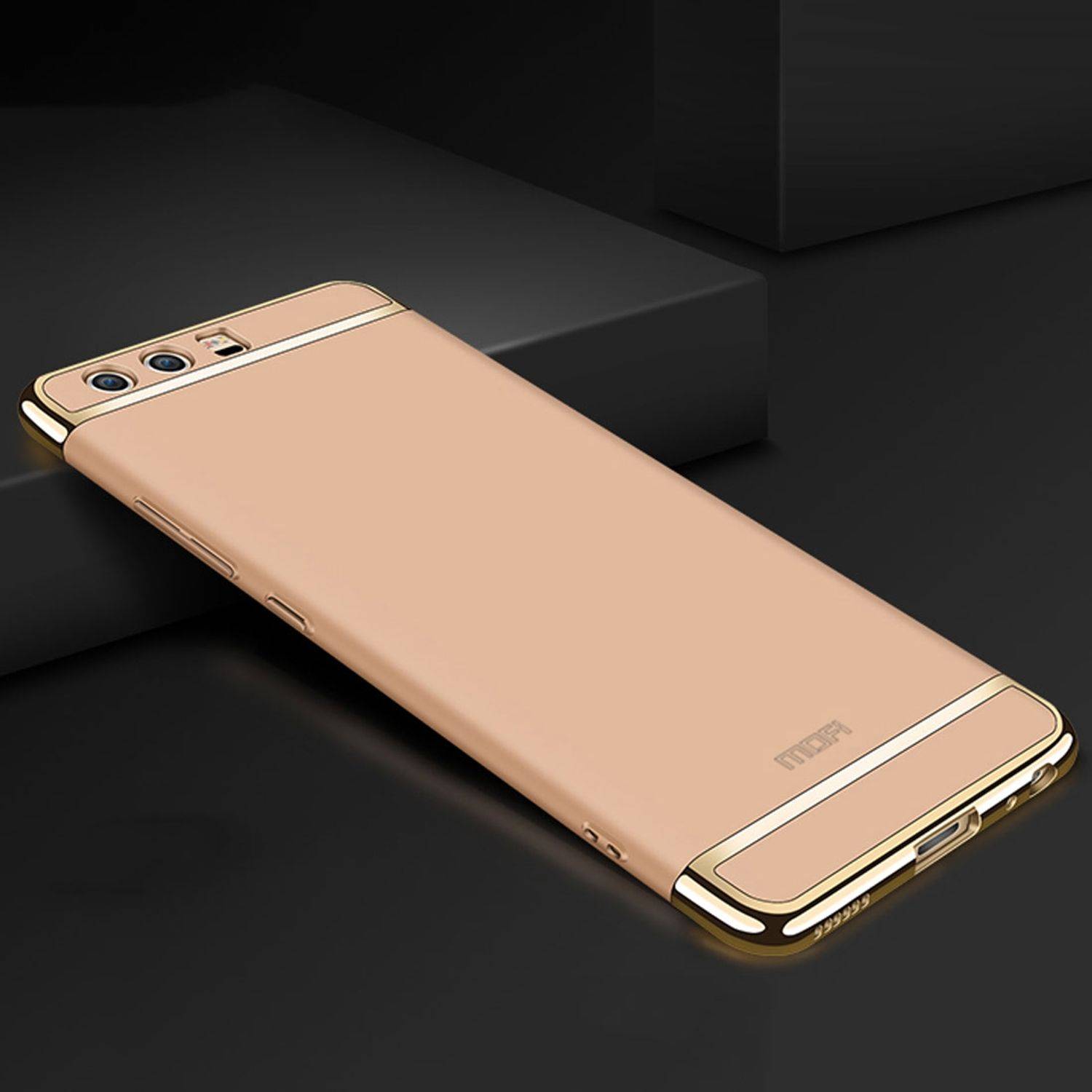 Huawei P9 Handyhülle Backcover Gold