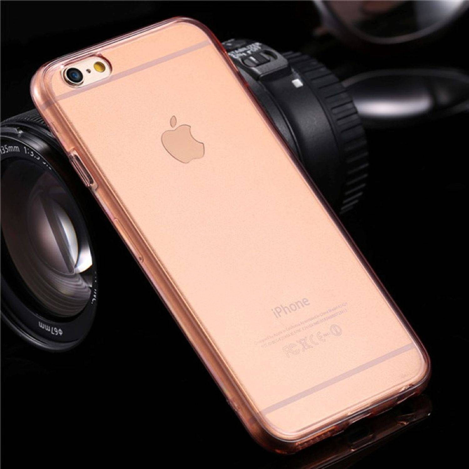 Apple iPhone 6 / 6s Handyhülle Backcover Transparent