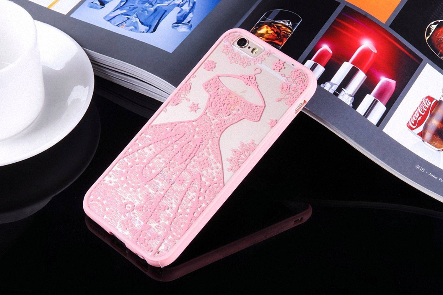 Apple iPhone 6 / 6s Handyhülle Backcover Rosa