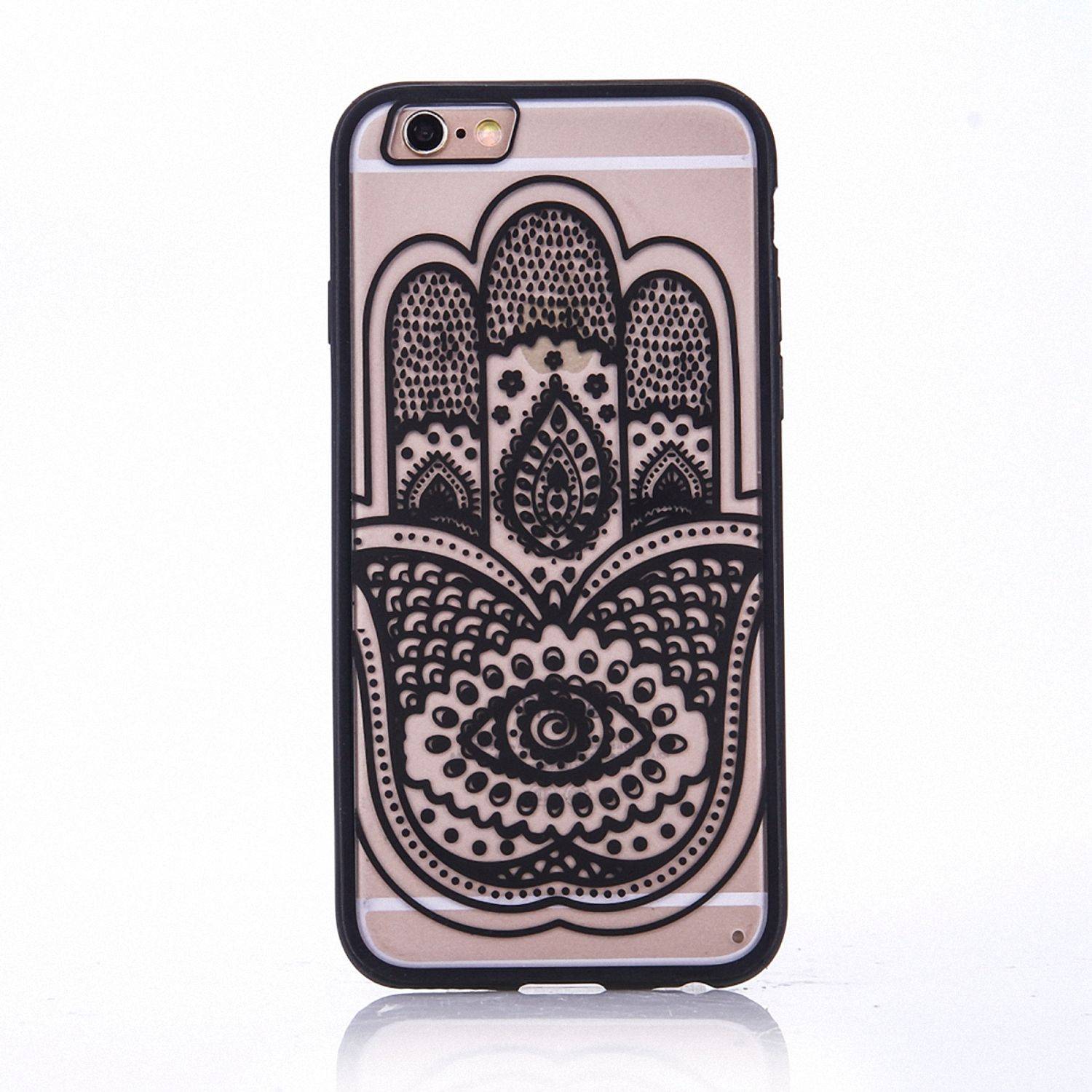 Apple IPhone 6 Plus / 6s Plus Handyhülle Backcover Schwarz