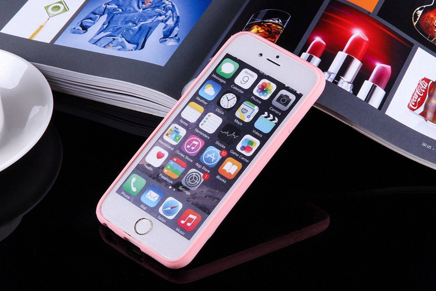 Apple IPhone 6 Plus / 6s Plus Handyhülle Backcover Rosa