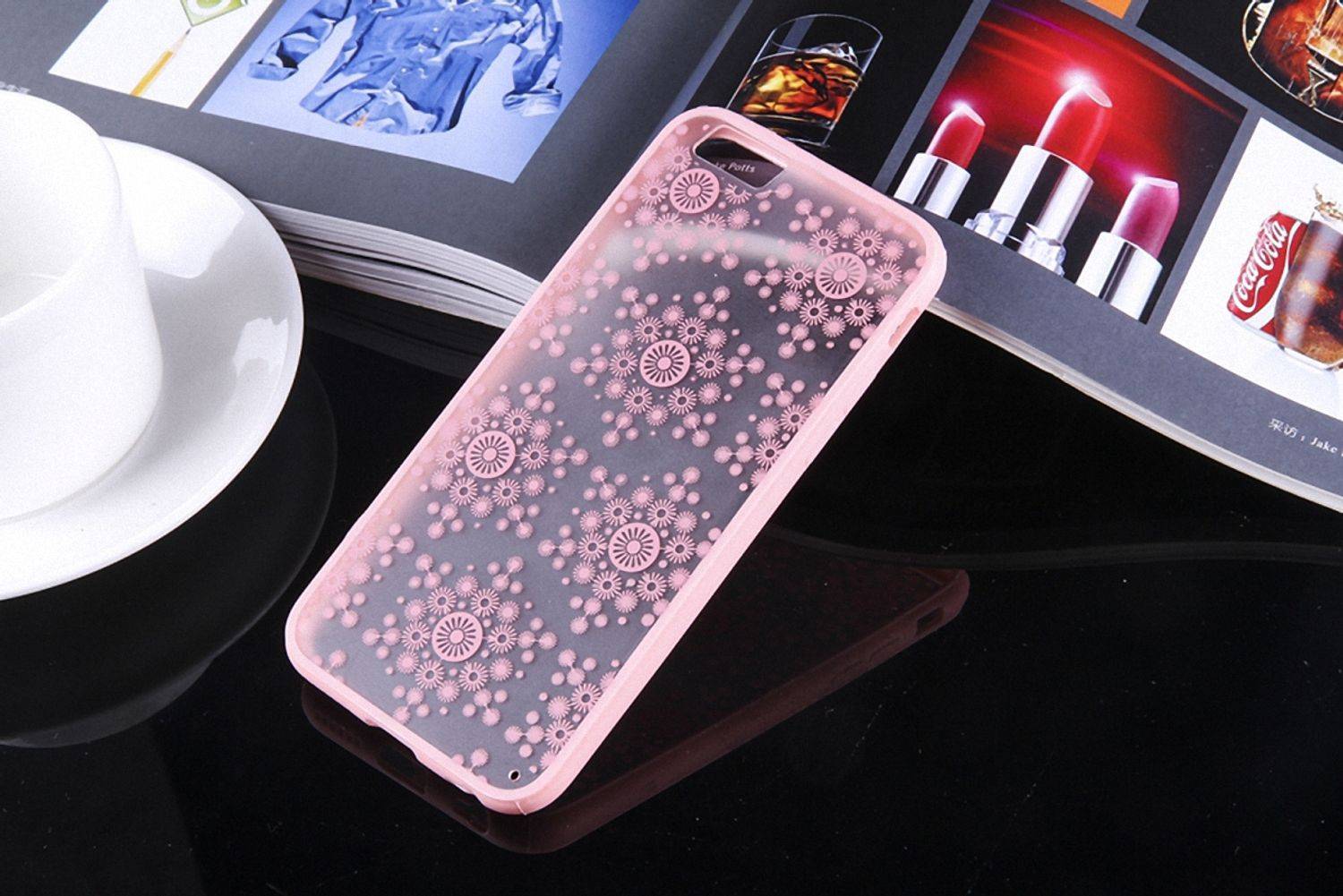 Apple IPhone 6 Plus / 6s Plus Handyhülle Backcover Rosa