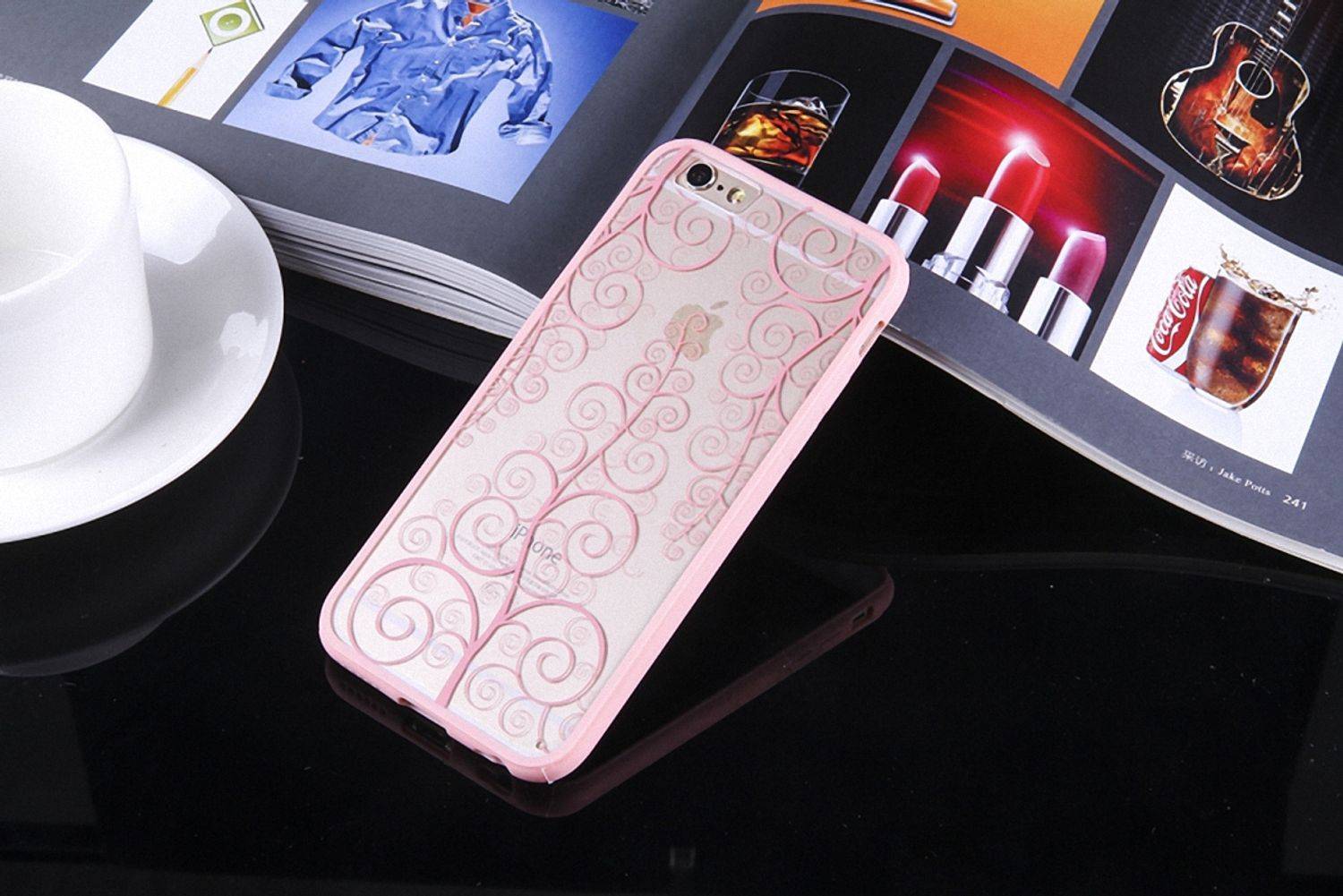 Apple IPhone 6 Plus / 6s Plus Handyhülle Backcover Rosa