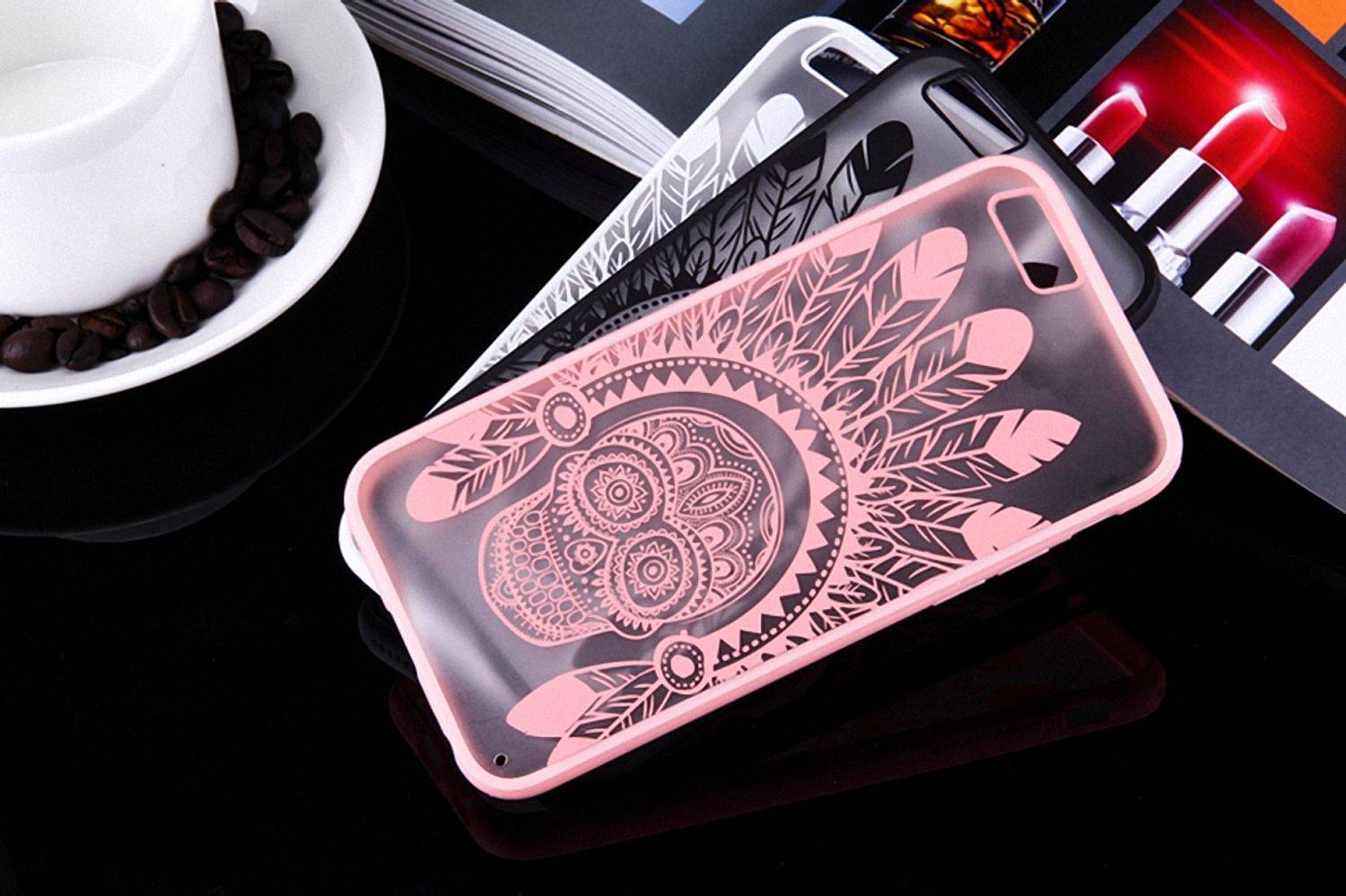 Apple IPhone 6 Plus / 6s Plus Handyhülle Backcover Rosa