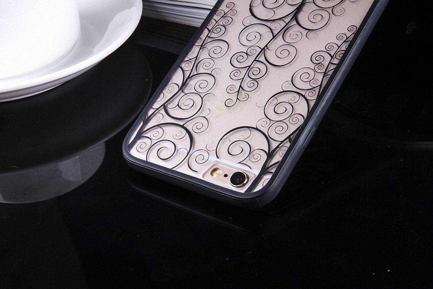 Apple IPhone 7 / 8 / SE 2020 Handyhülle Backcover Schwarz