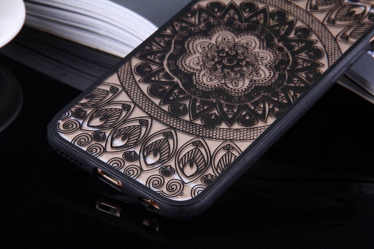 Apple IPhone 7 / 8 / SE 2020 Handyhülle Backcover Schwarz