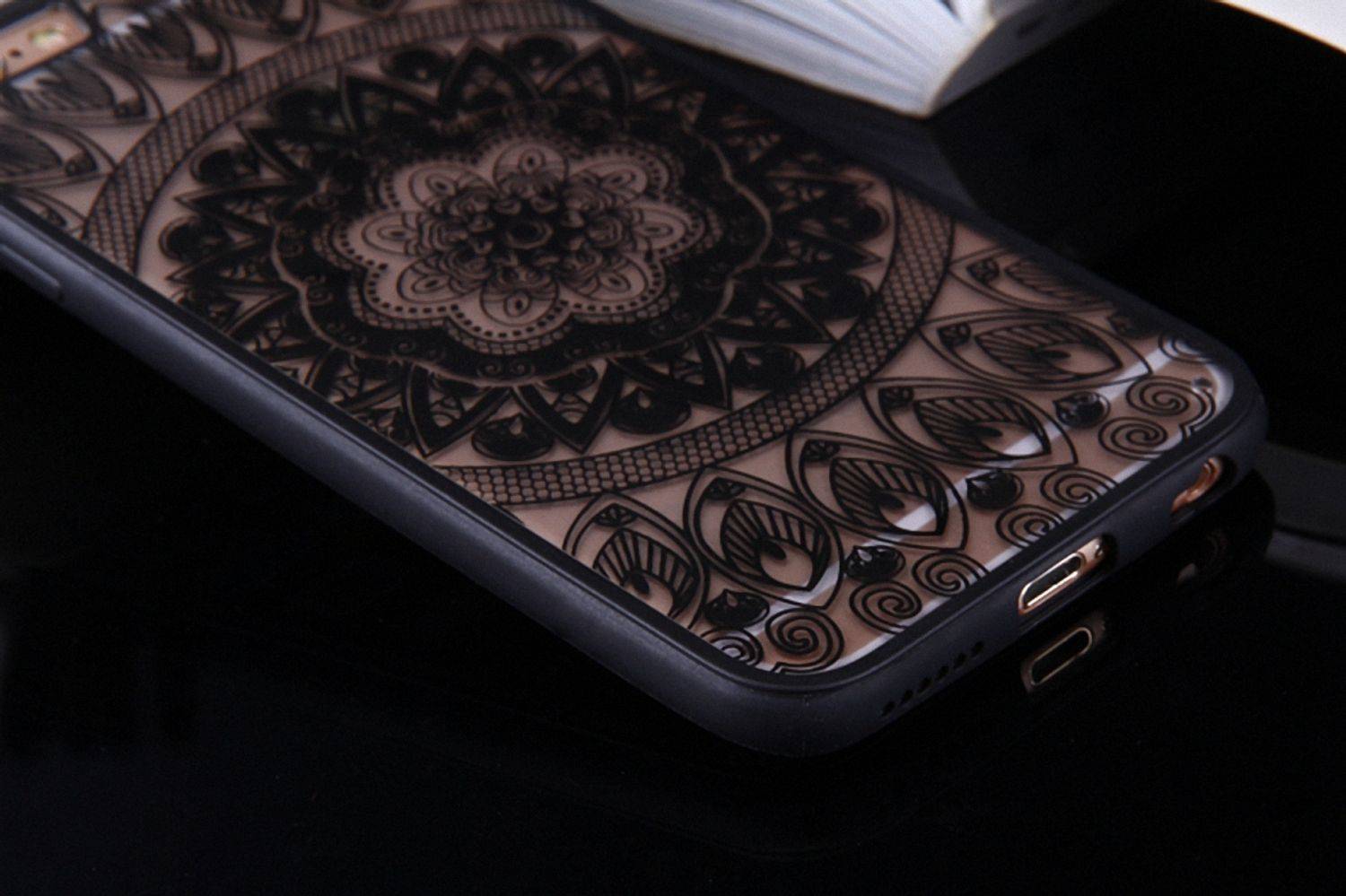Apple IPhone 7 / 8 / SE 2020 Handyhülle Backcover Schwarz