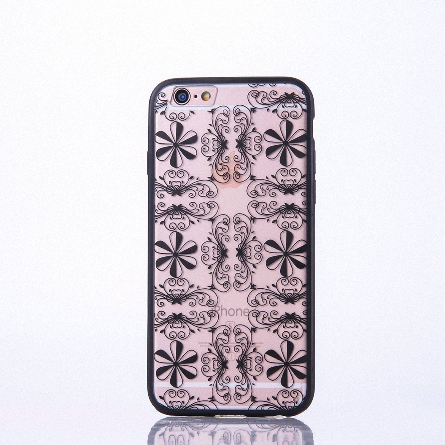 Apple iPhone 7 Plus / 8 Plus Handyhülle Backcover Schwarz