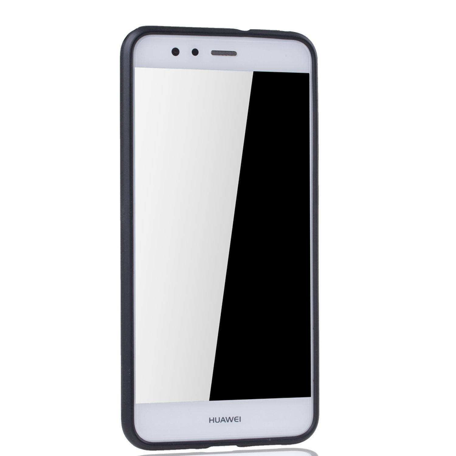 Huawei P8 Lite Handyhülle Backcover Schwarz