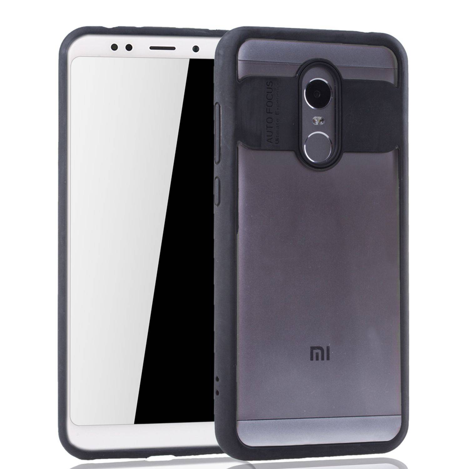 Xiaomi Redmi 5 Plus Handyhülle Backcover Schwarz