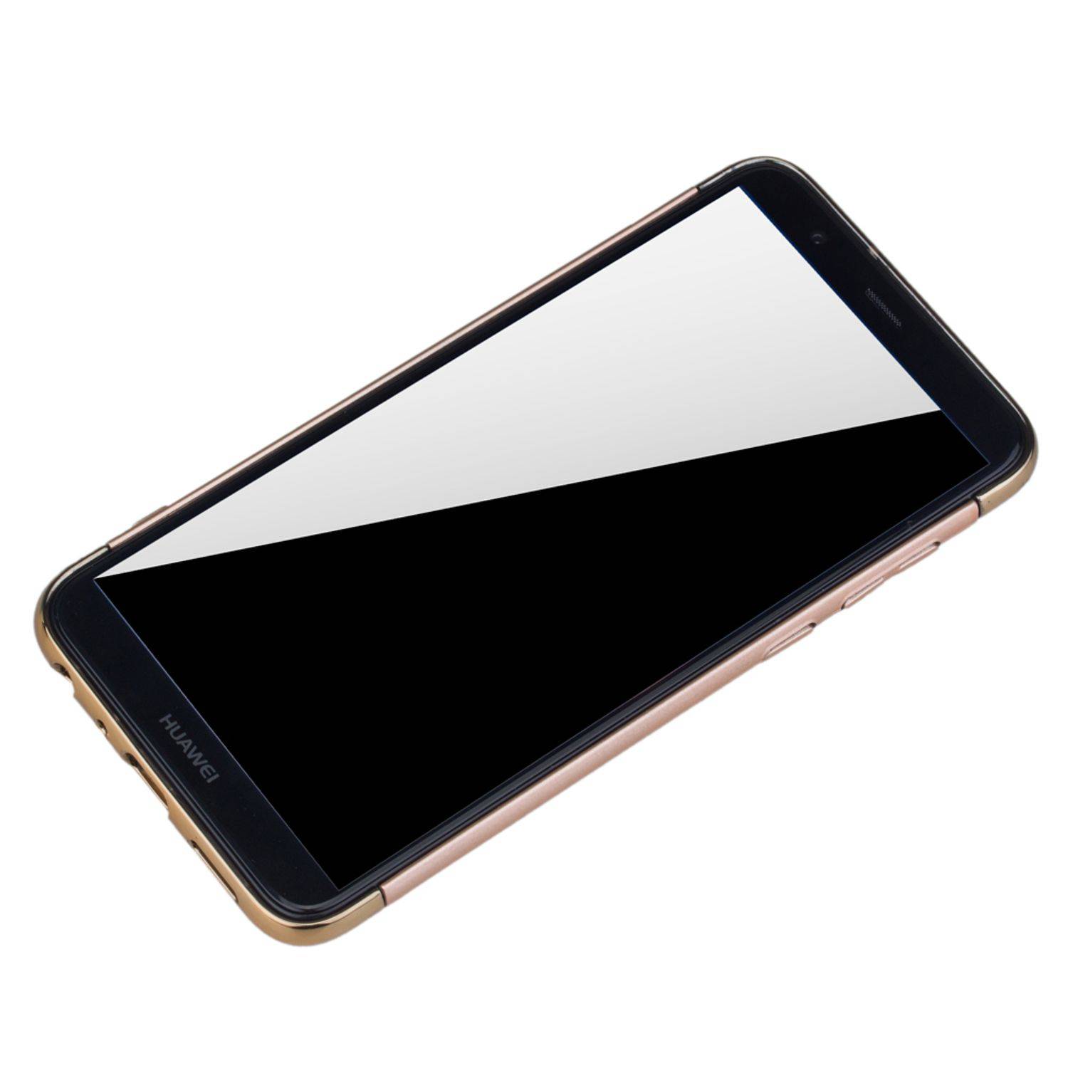 Huawei Honor 7s Handyhülle Backcover Gold