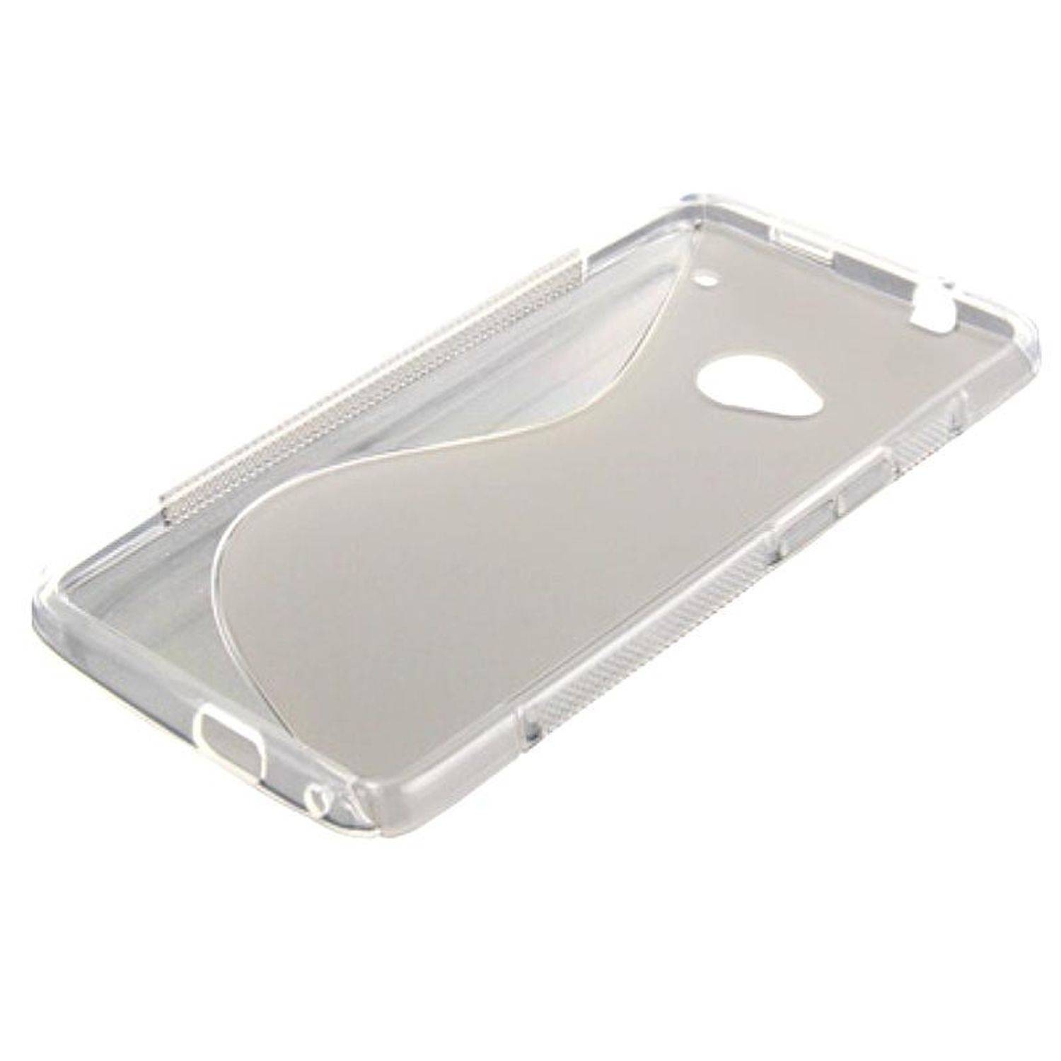 HTC One Handyhülle Backcover Transparent