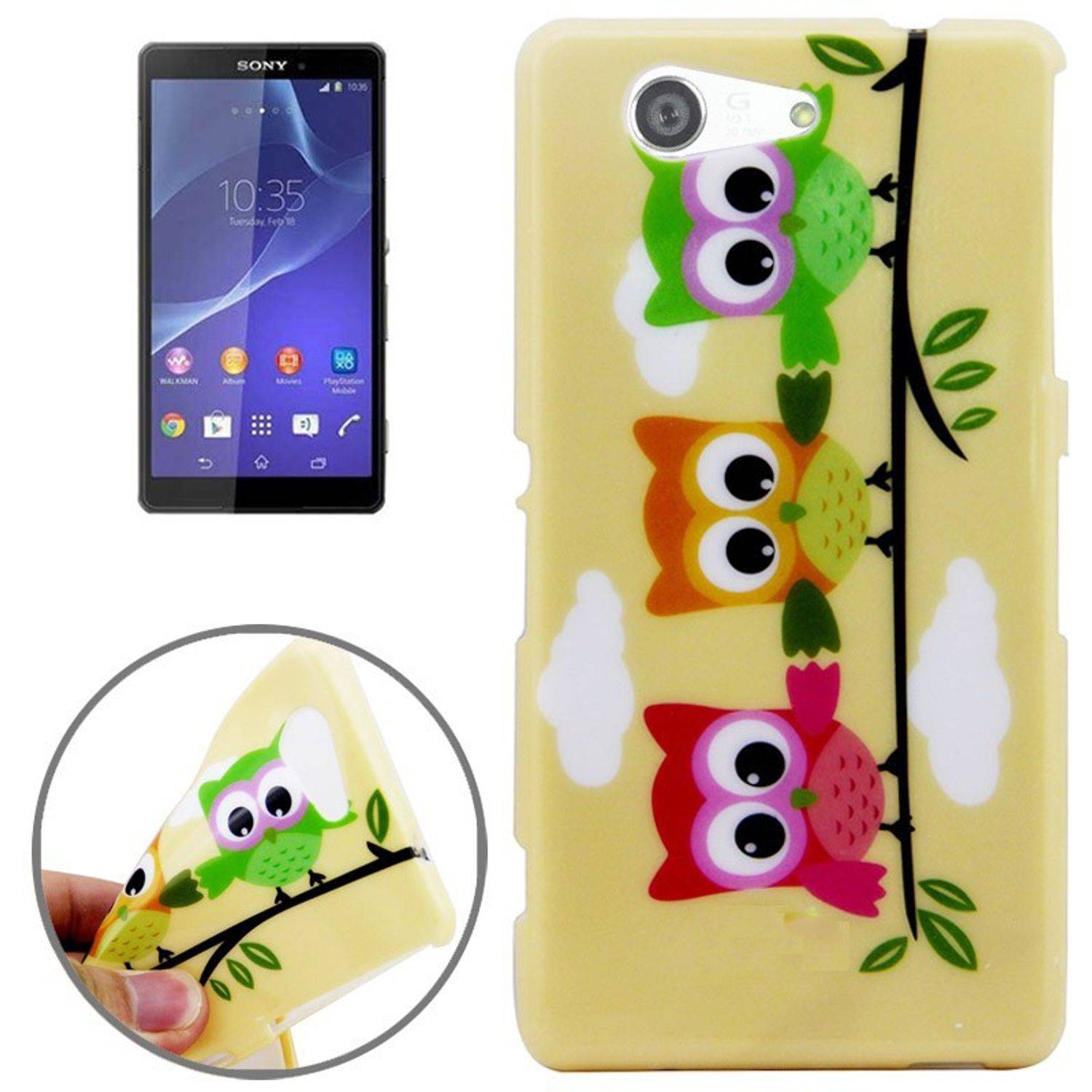 Sony Xperia Z3 Compact Handyhülle Backcover Mehrfarbig