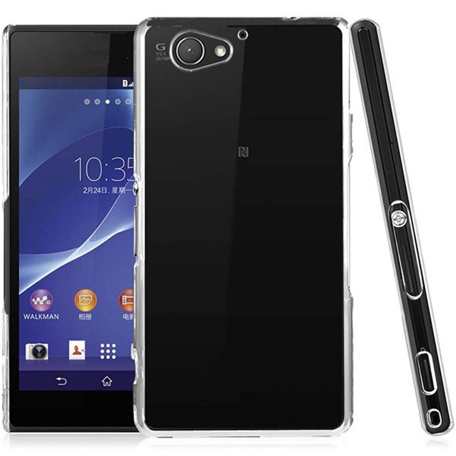 Sony Xperia Z2 Compact Handyhülle Backcover Transparent