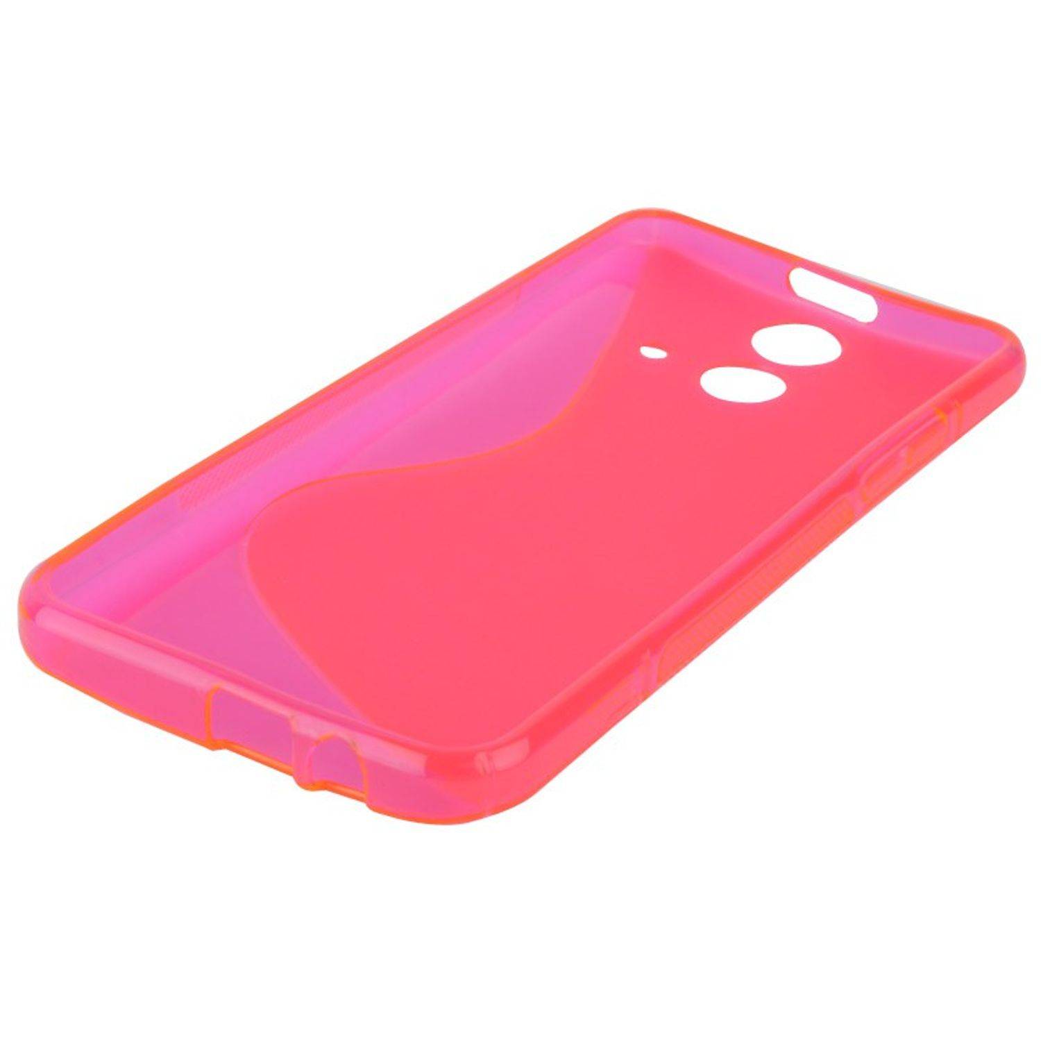 HTC One E8 Handyhülle Backcover Grau