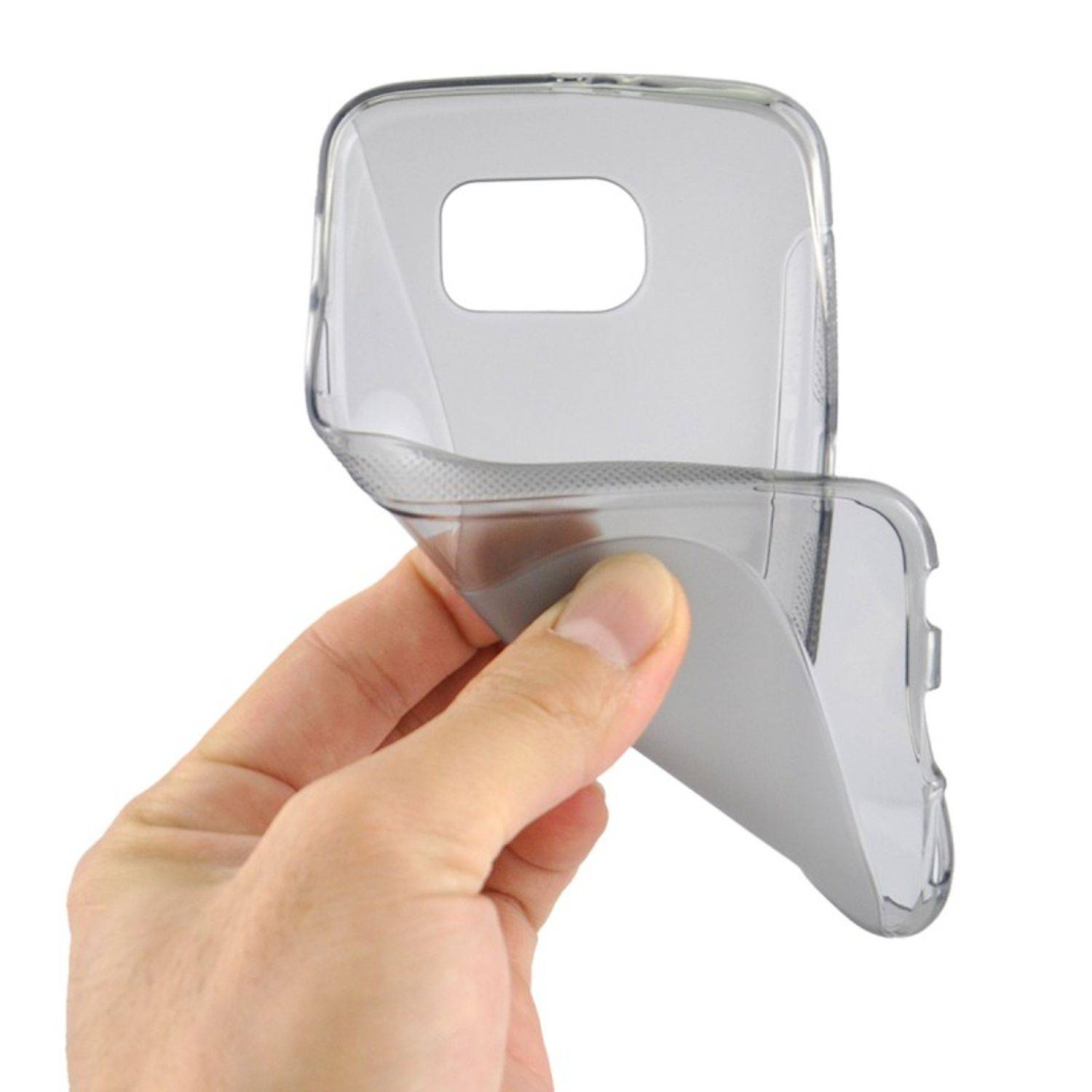 HTC One E8 Handyhülle Backcover Rot