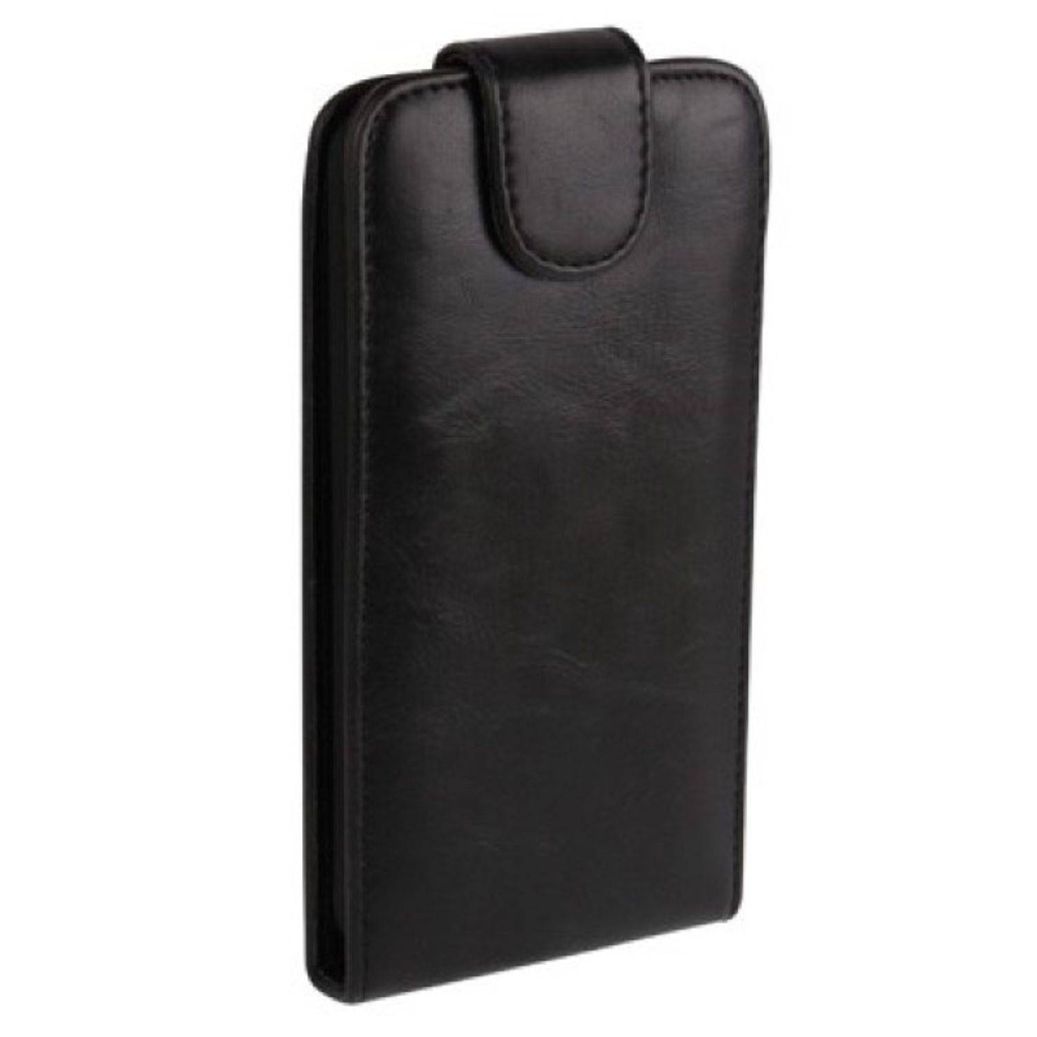 HTC One Handyhülle Backcover Schwarz