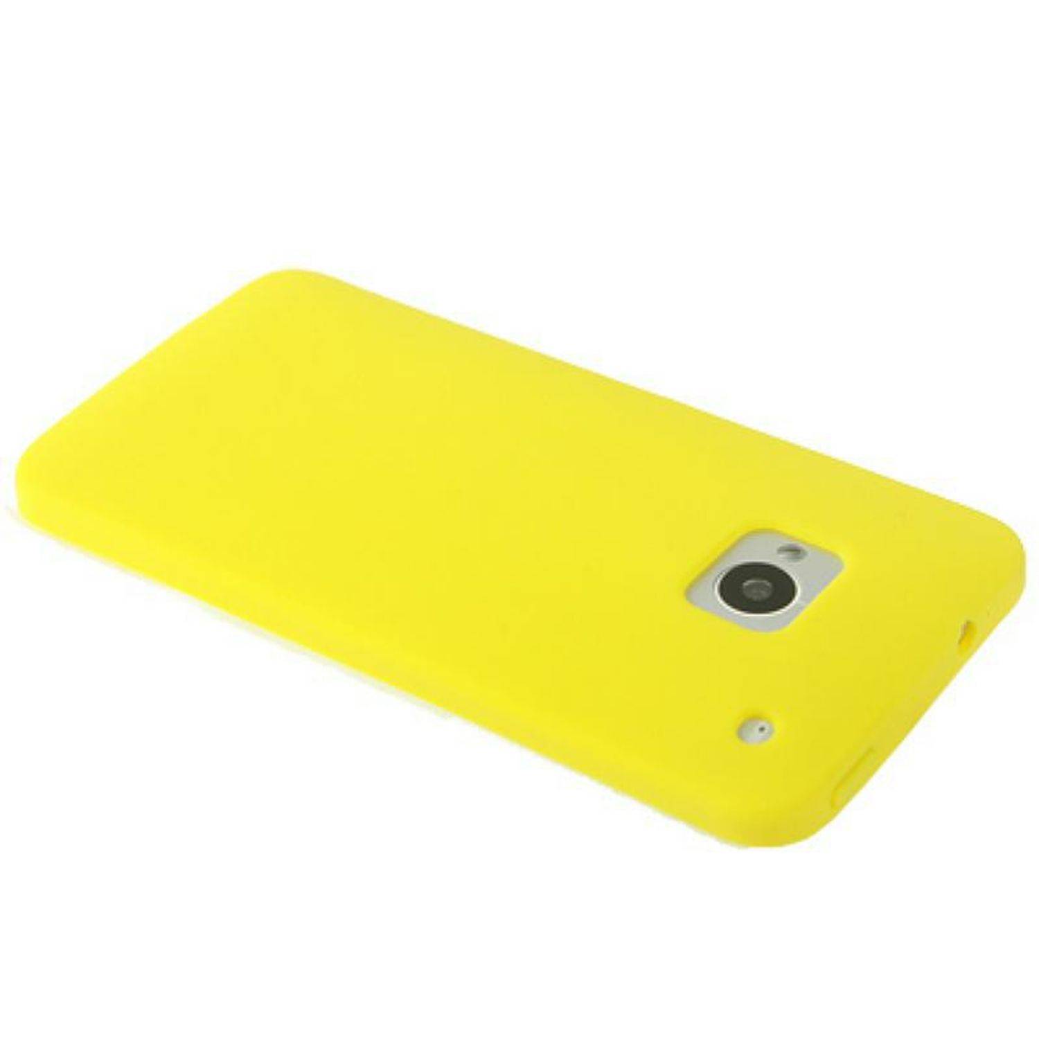 HTC One Handyhülle Backcover Rot