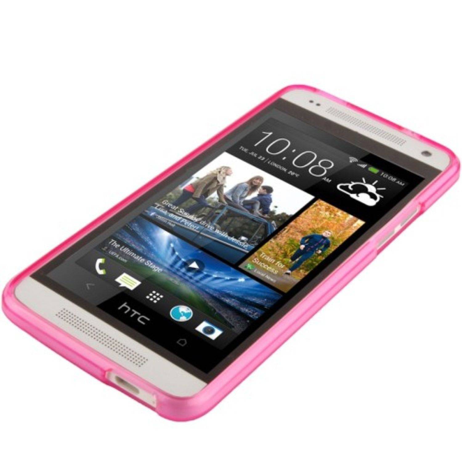 HTC One Mini Handyhülle Backcover Transparent