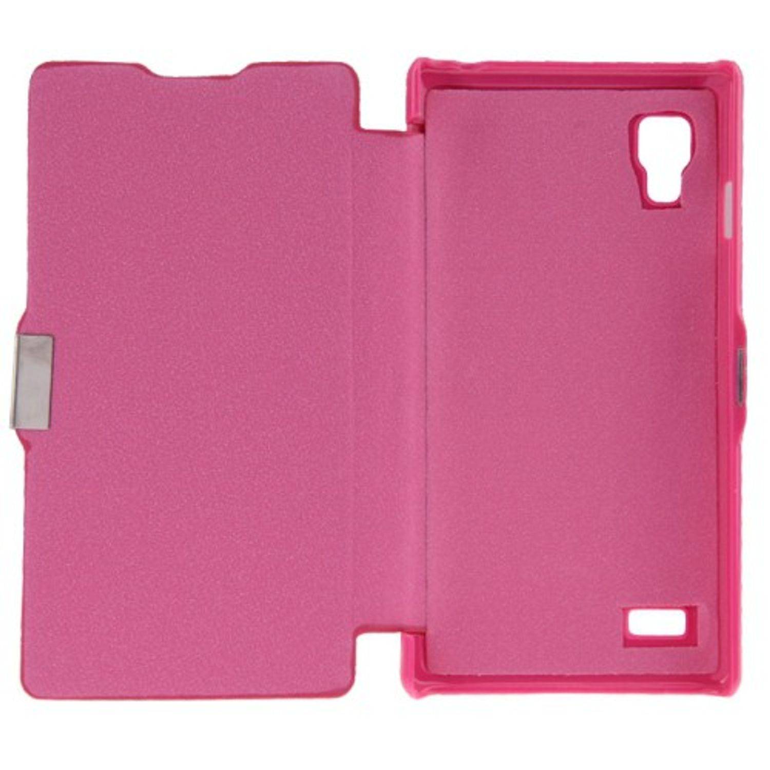 LG Optimus L9 Handyhülle Backcover Rosa