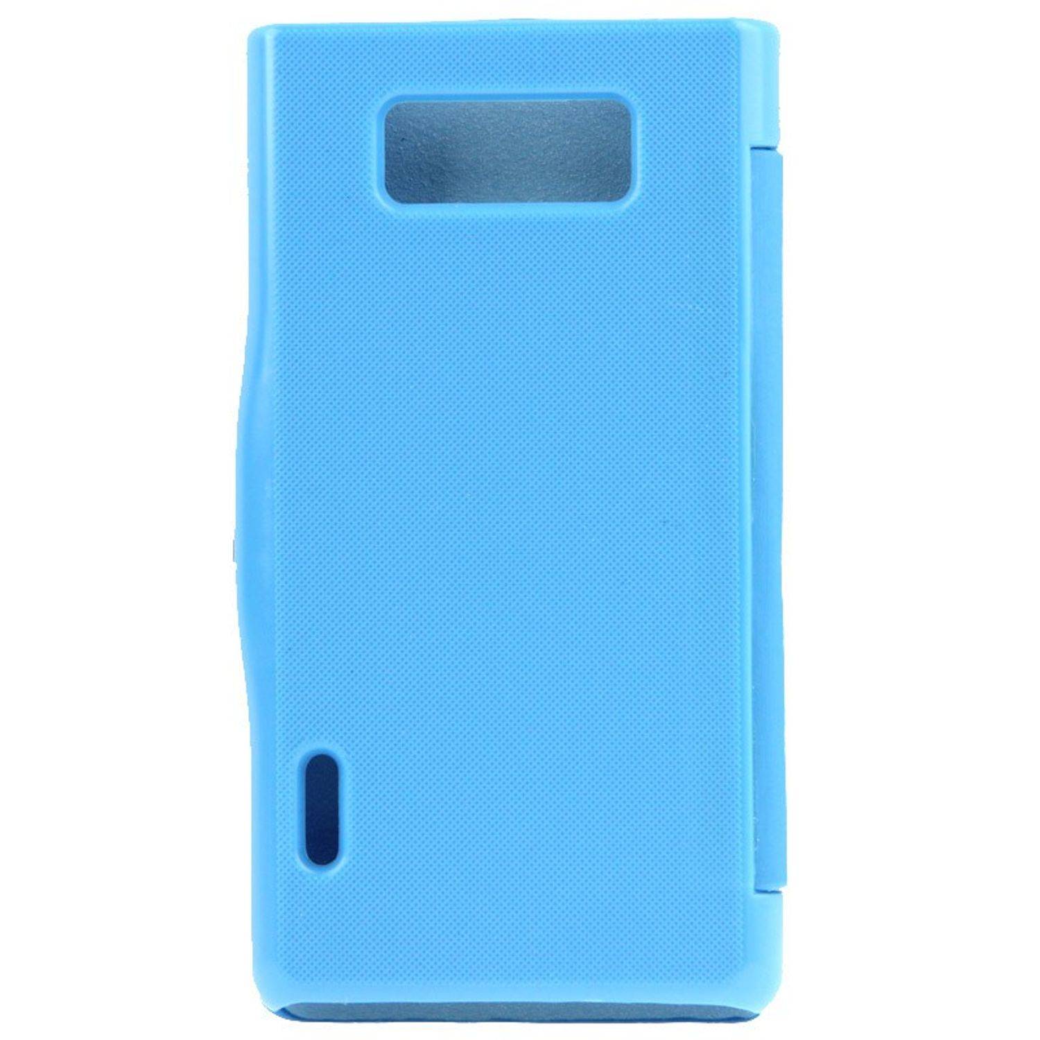 LG Optimus L7 Handyhülle Backcover Rot