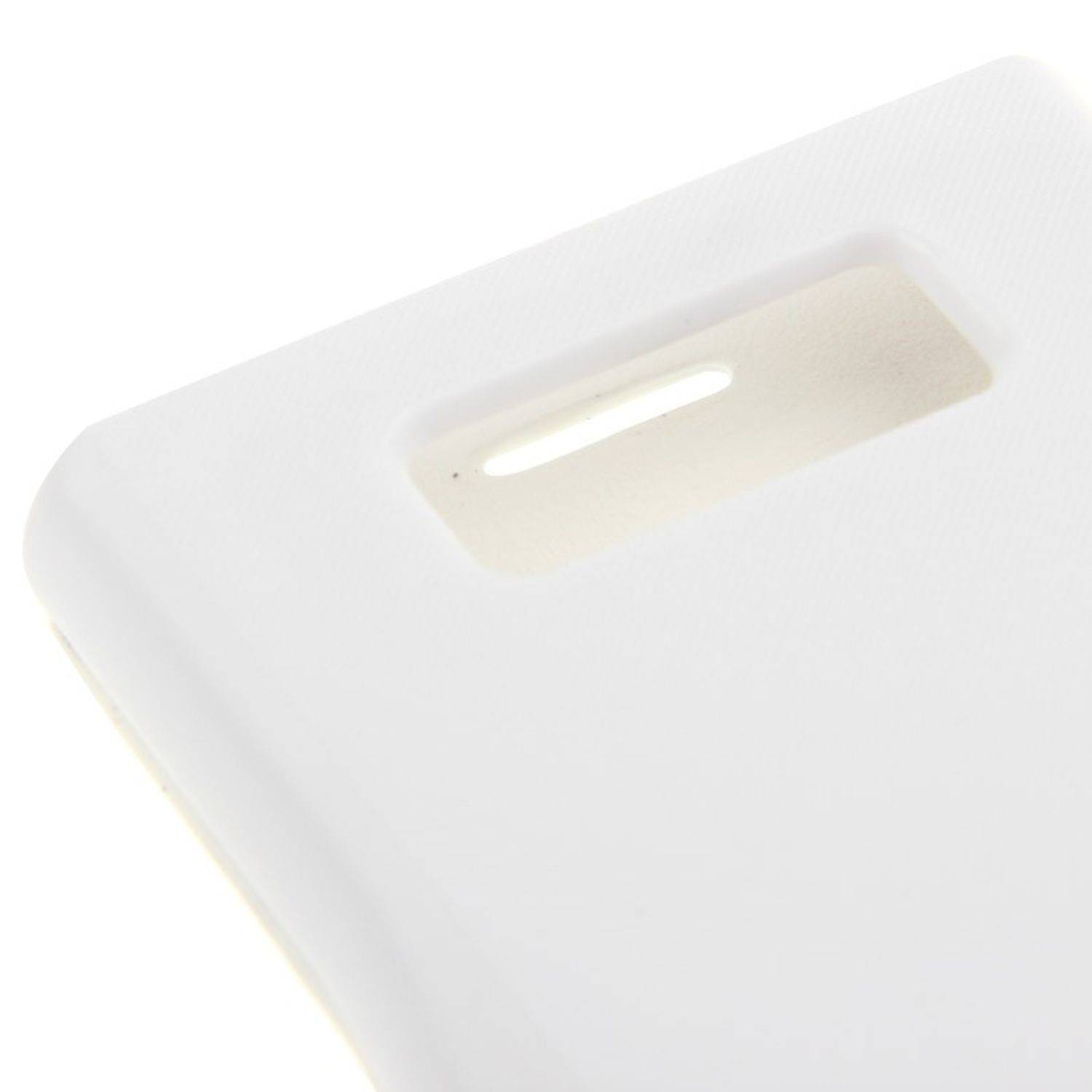LG Optimus L7 Handyhülle Backcover Blau