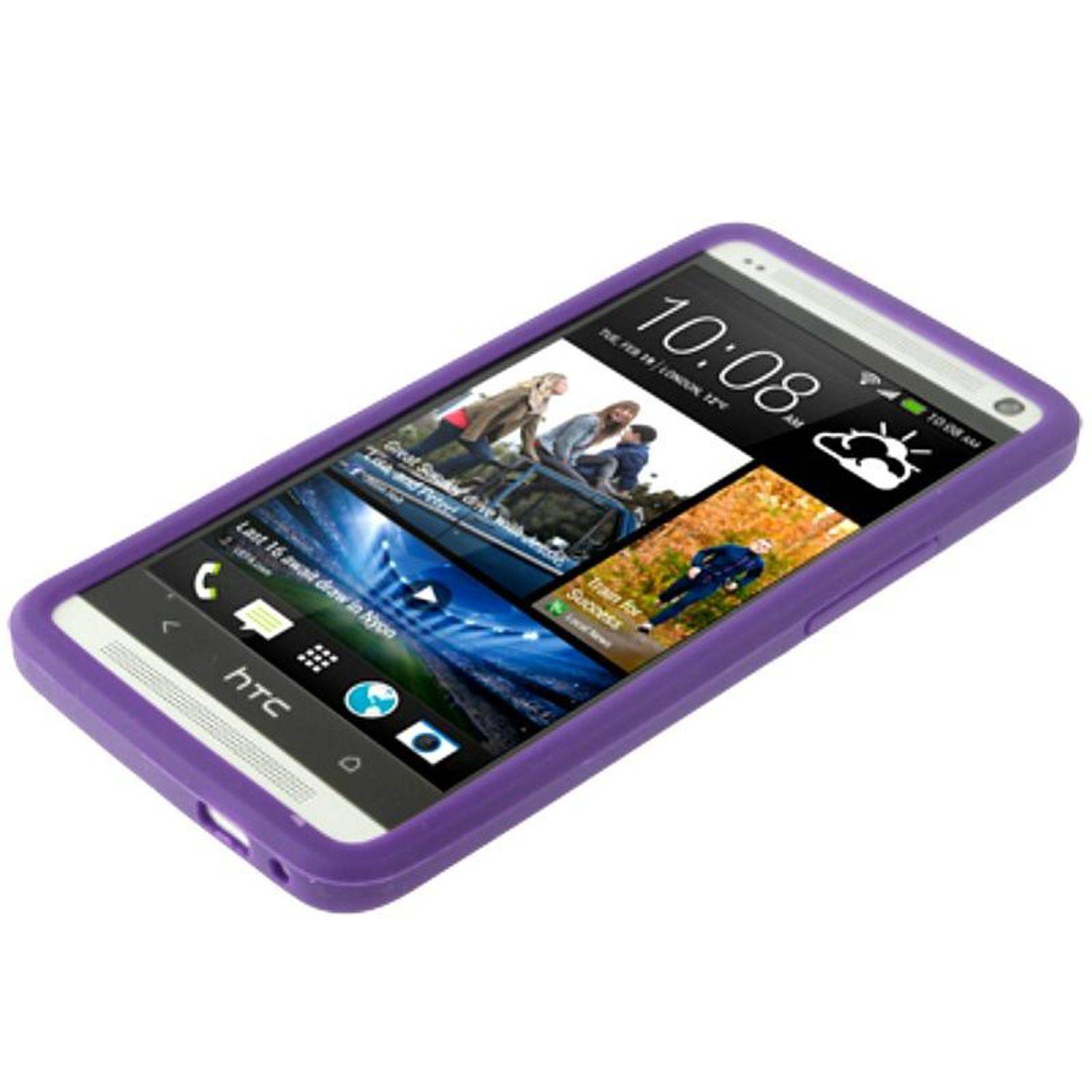 HTC One Handyhülle Backcover Blau