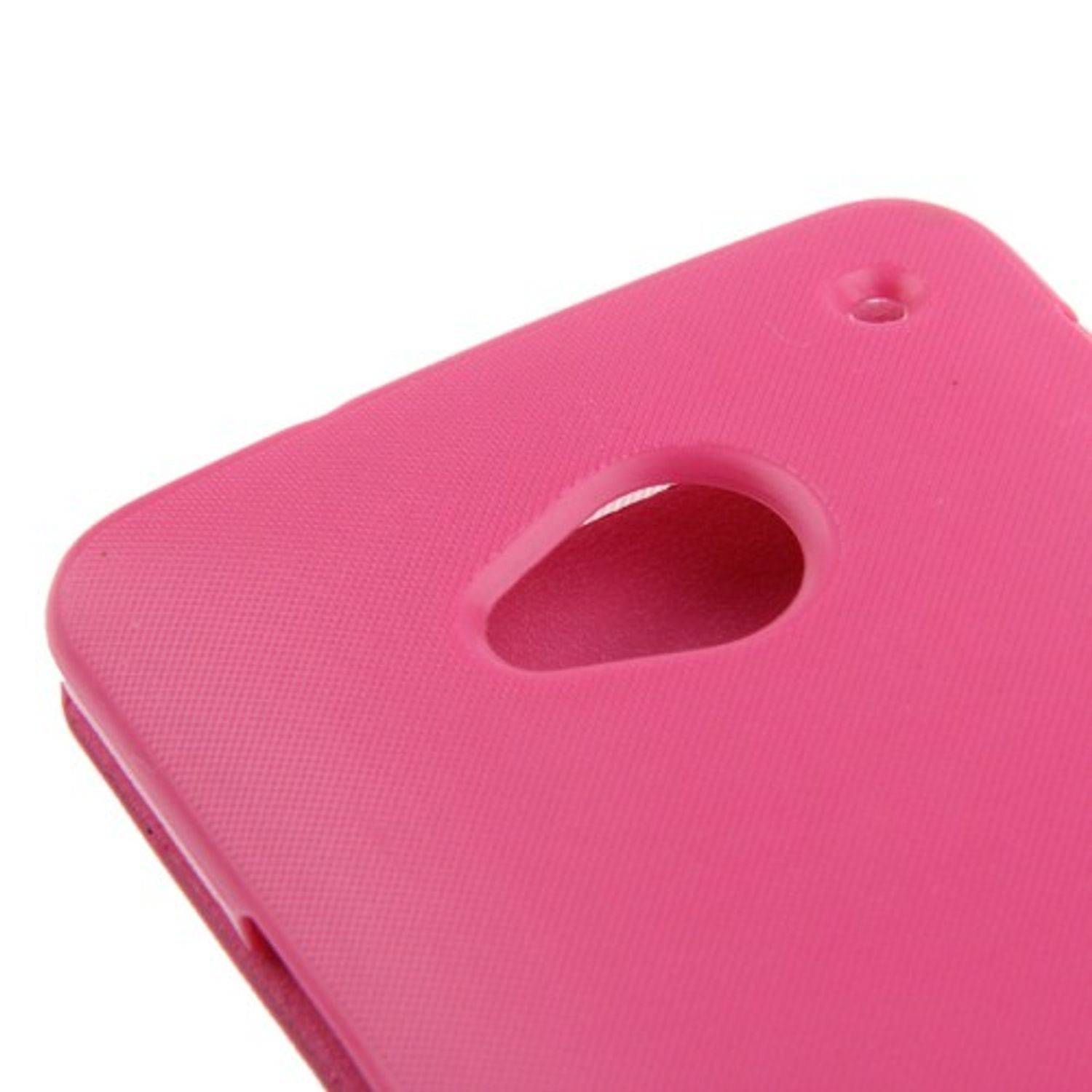 HTC One Handyhülle Backcover Violett