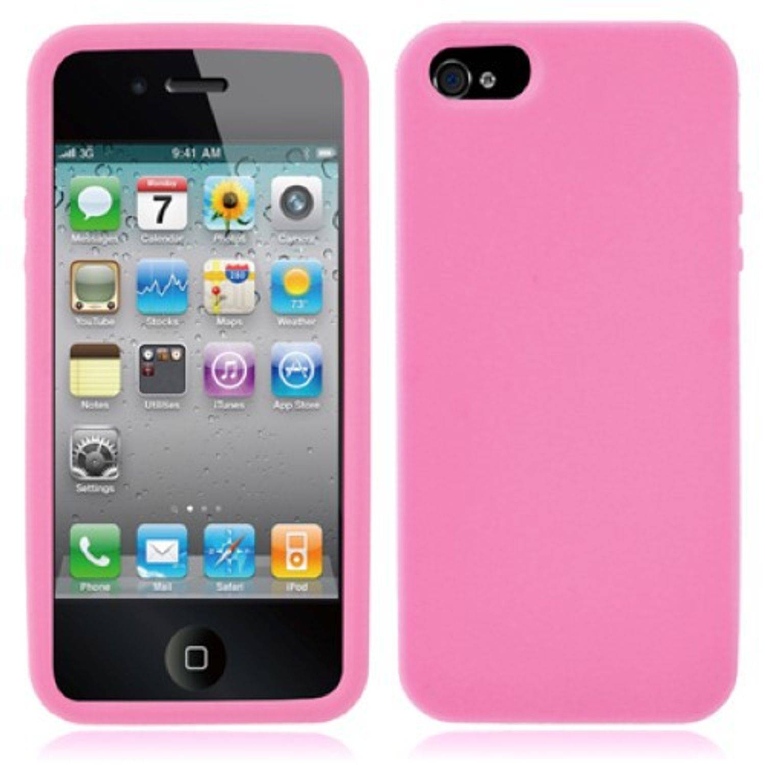 Apple iPhone 5 / 5s / SE Handyhülle Backcover Rosa