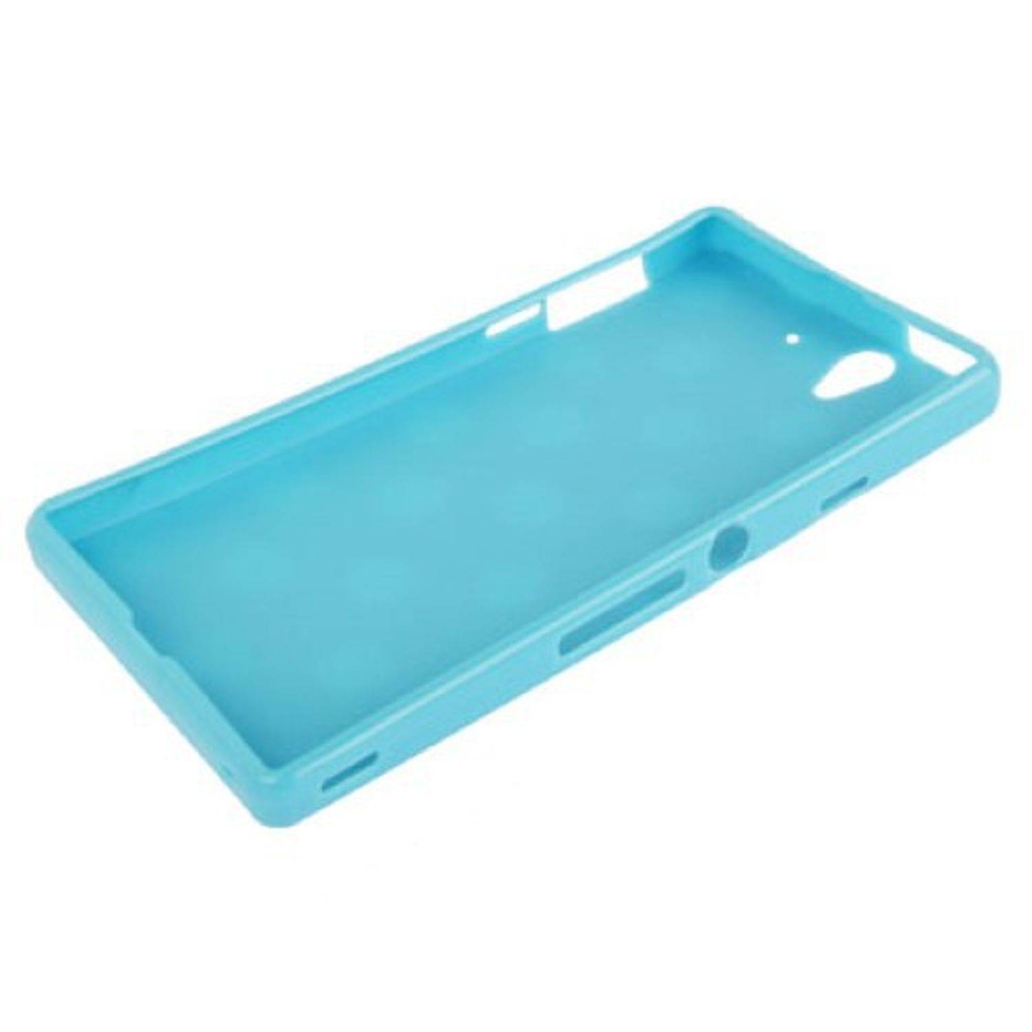 Sony Xperia Z Handyhülle Backcover Blau