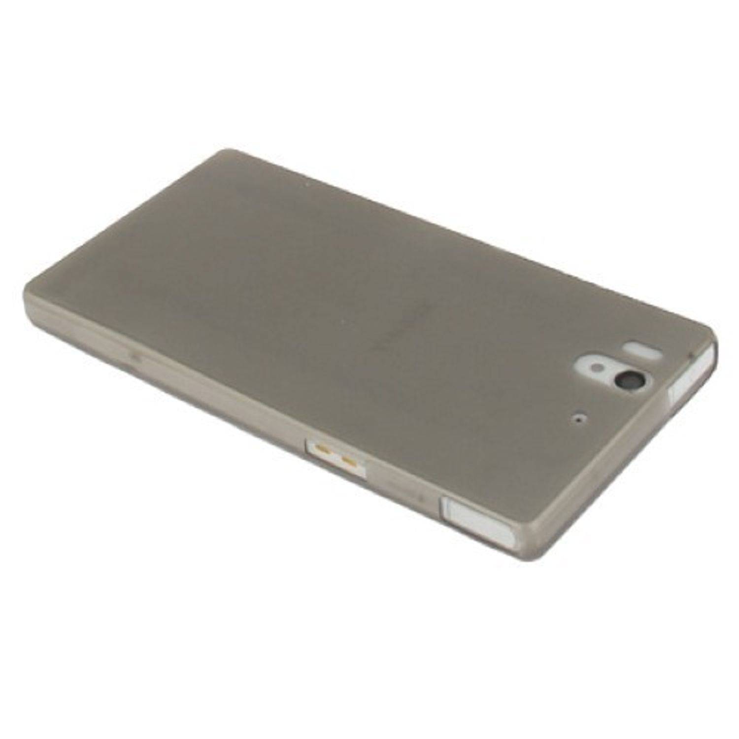 Sony Xperia Z Handyhülle Backcover Rot
