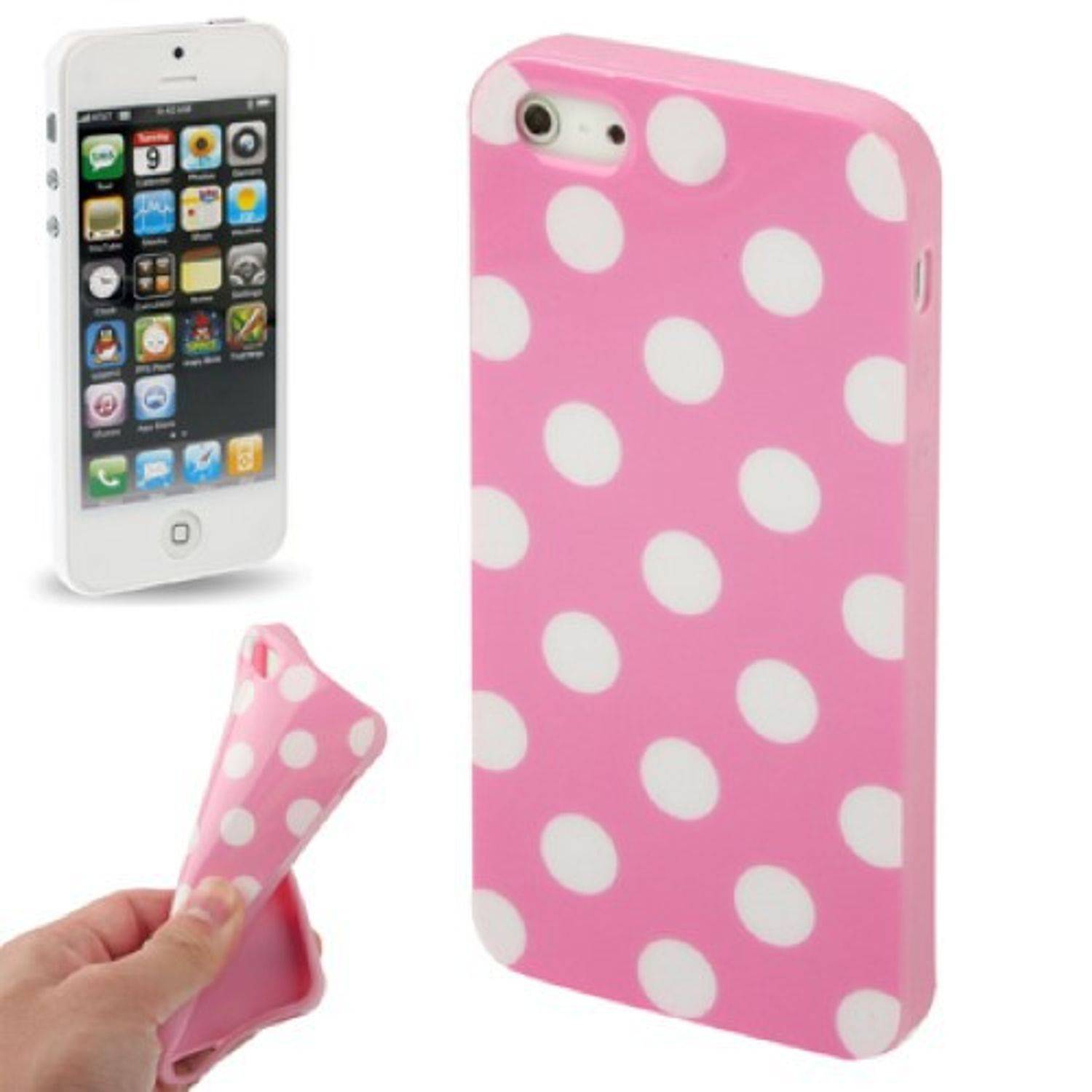 Apple iPhone 5 / 5s / SE Handyhülle Backcover Rosa