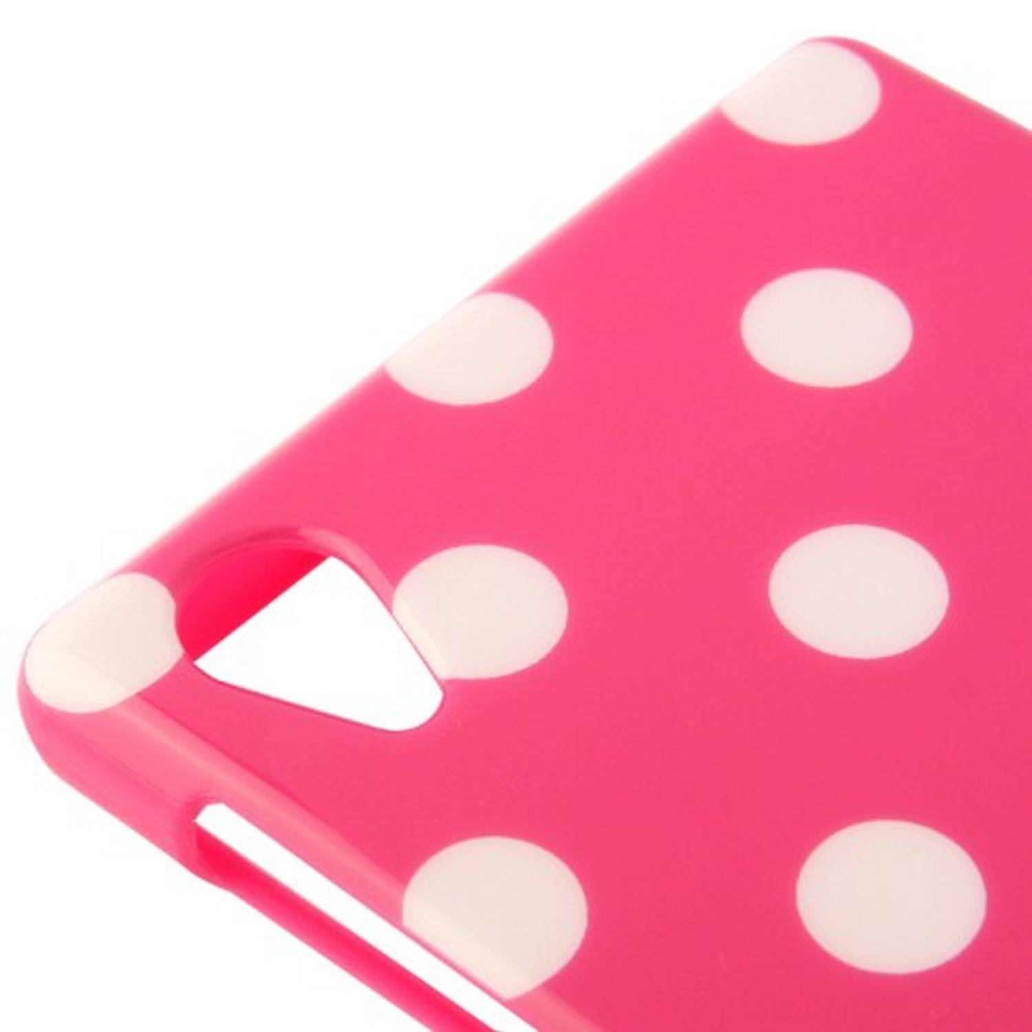 Sony Xperia M2 Handyhülle Backcover Violett