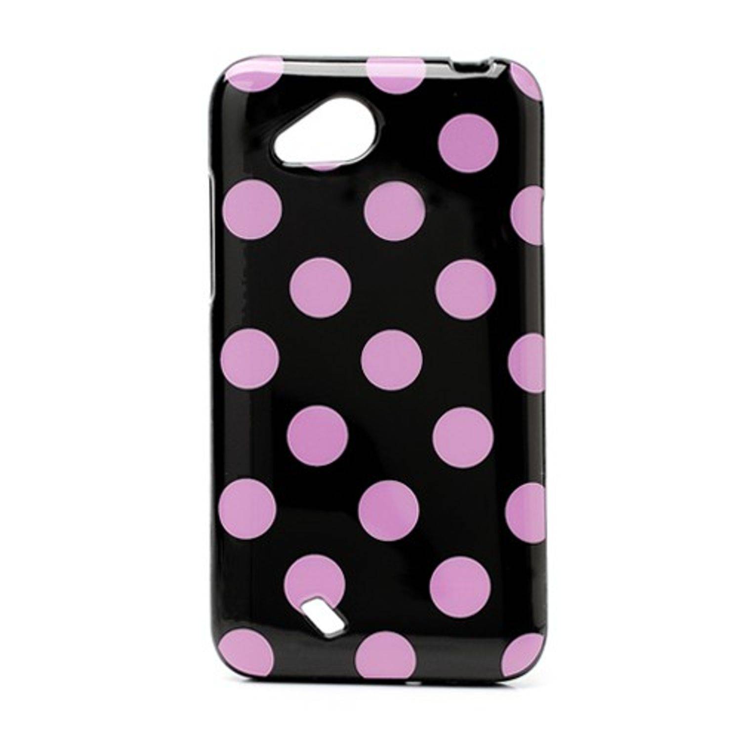 HTC Desire VC Handyhülle Backcover Schwarz