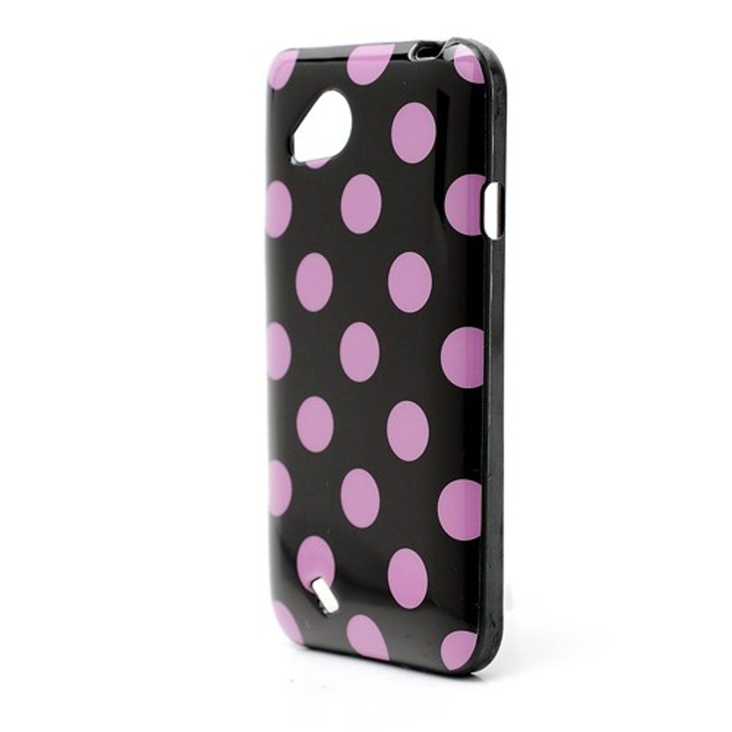 HTC Desire VC Handyhülle Backcover Schwarz