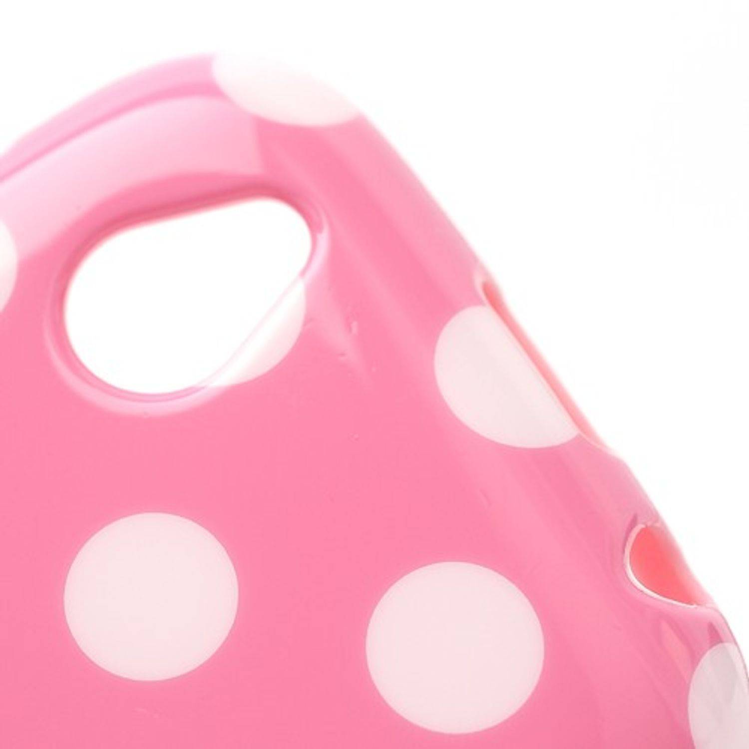 HTC Desire VC Handyhülle Backcover Rot