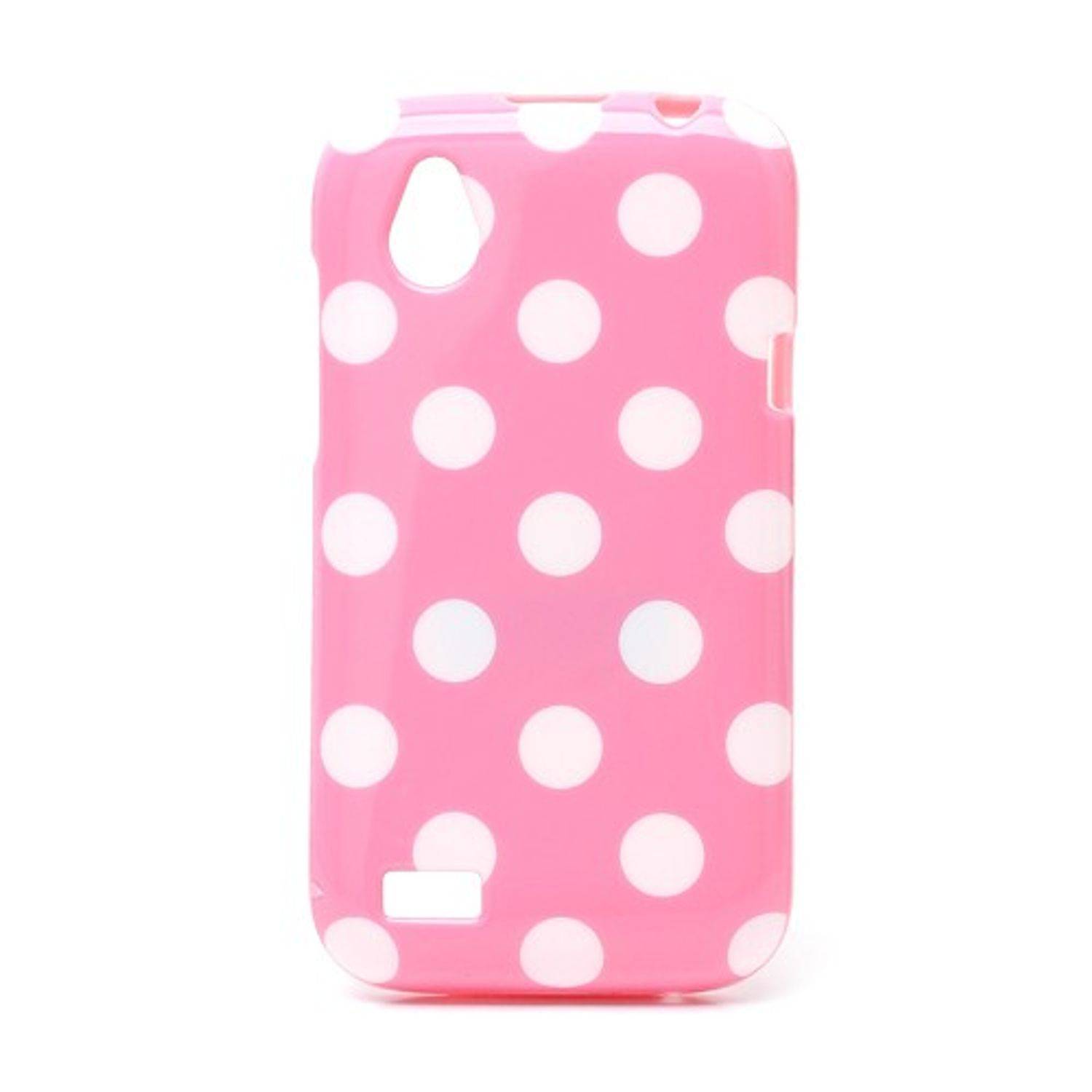 HTC Desire V Handyhülle Backcover Rosa