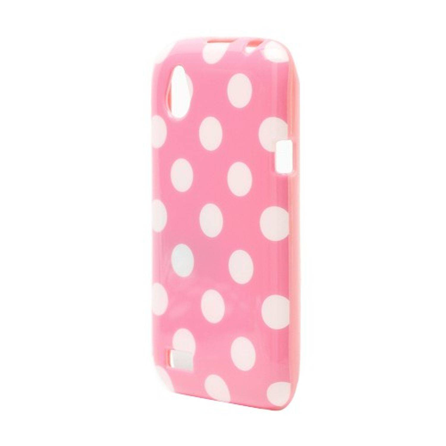 HTC Desire V Handyhülle Backcover Rosa
