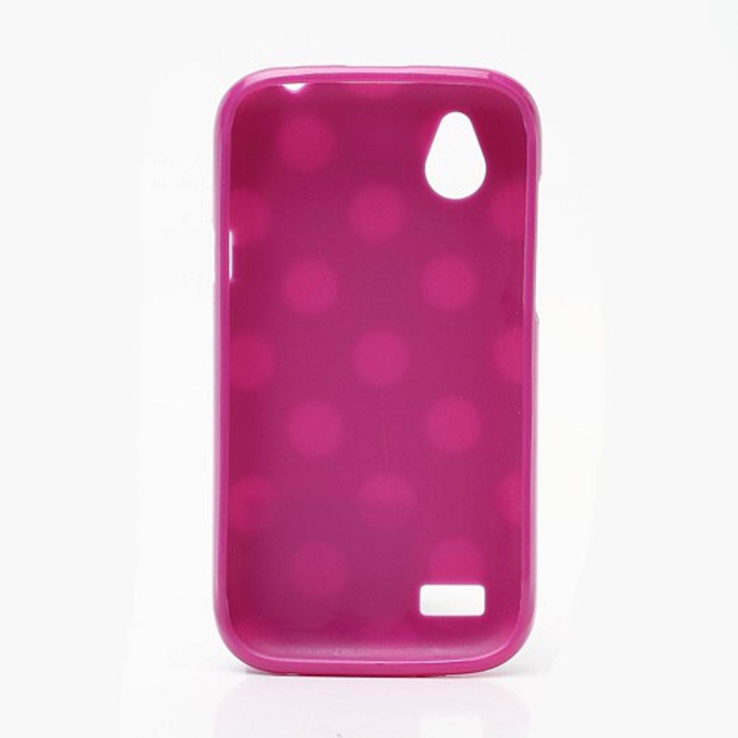 HTC Desire V Handyhülle Backcover Rosa