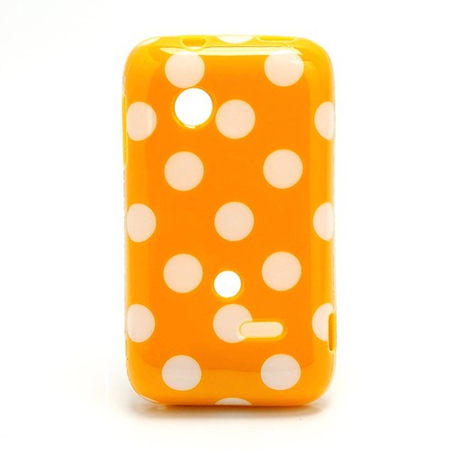 Sony Xperia Tipo ST21i Handyhülle Backcover Orange
