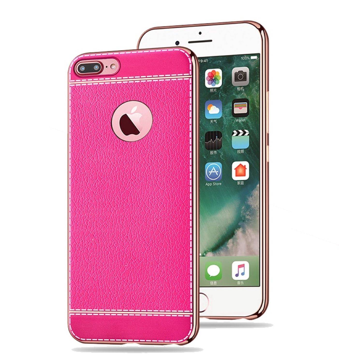 Apple iPhone 7 Plus / 8 Plus Handyhülle Backcover Rosa